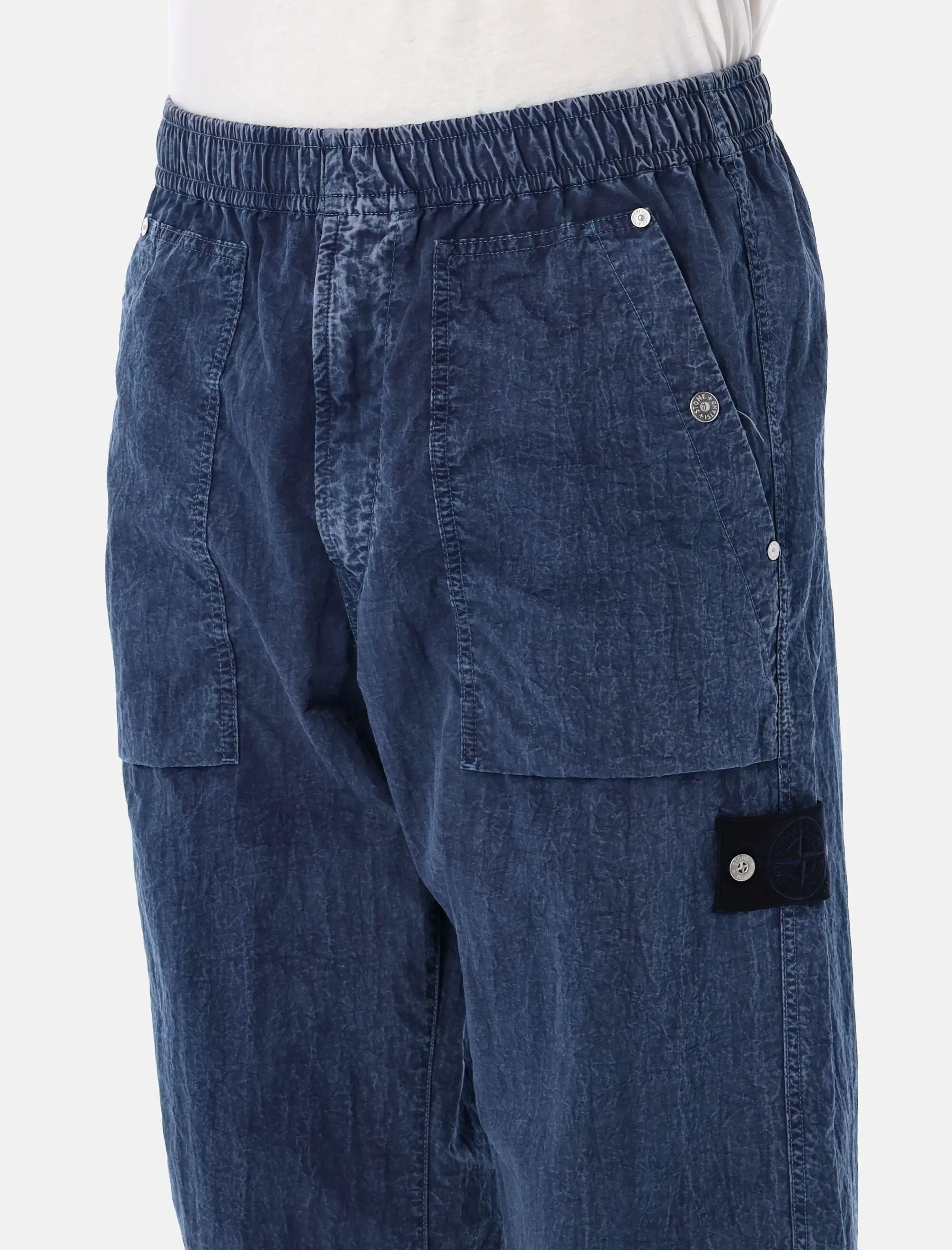Hollow Fibre Nylon Indigo Tc Trousers Stone island – Гарантія оригінальності – детальний вид