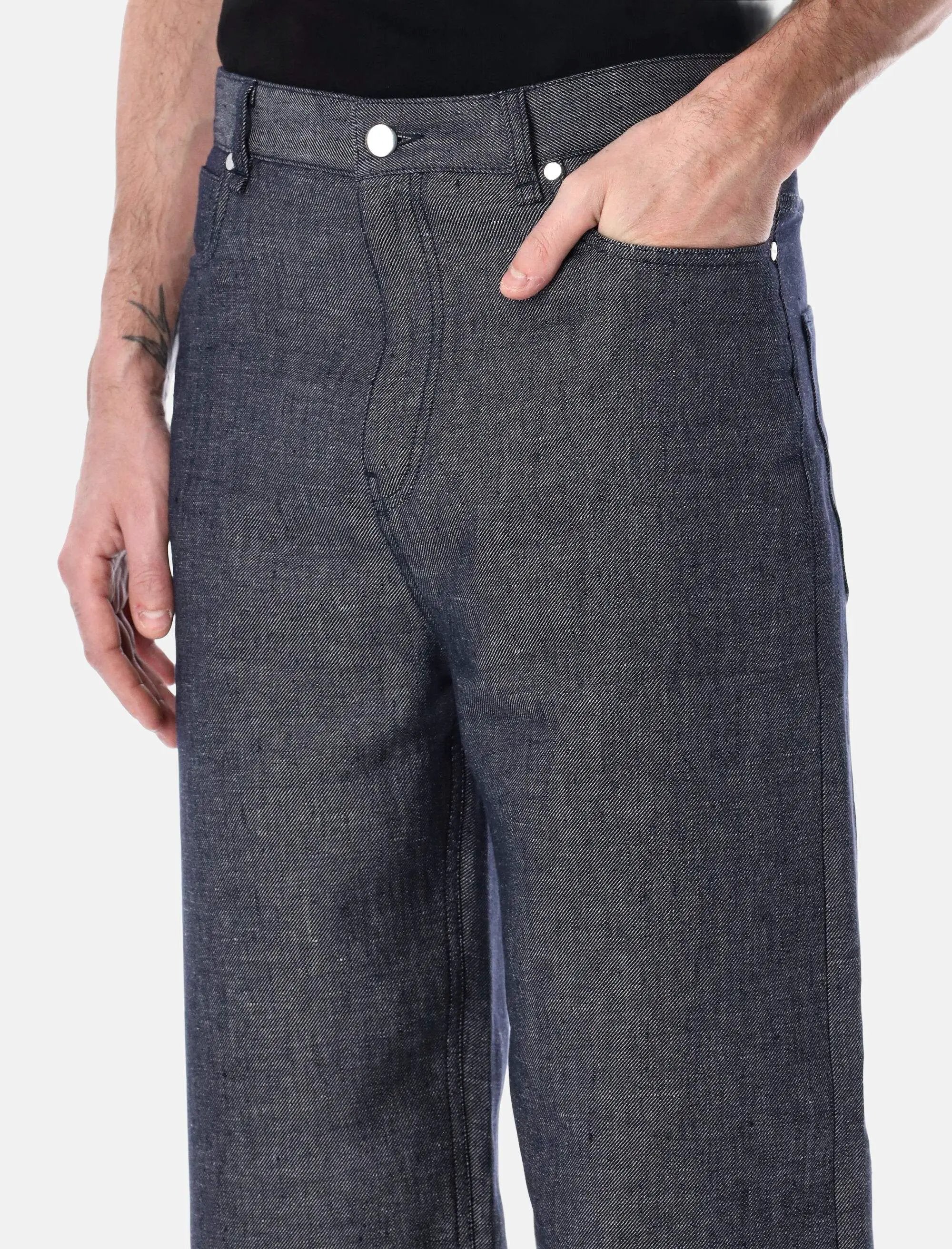 Оригінальна Straight Leg Jeans Fendi – детальний вид