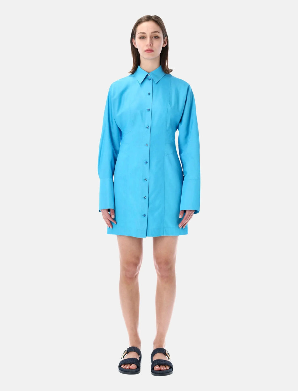 Viscose Shirt Dress Fendi оригінал – Купити в Україні – боковий вид