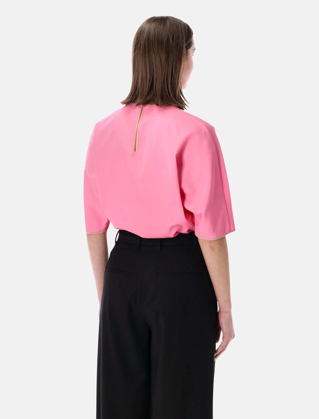 Short Sleeve Crewneck Bodysuit Fendi оригінал – Купити в Україні – вид ззаду