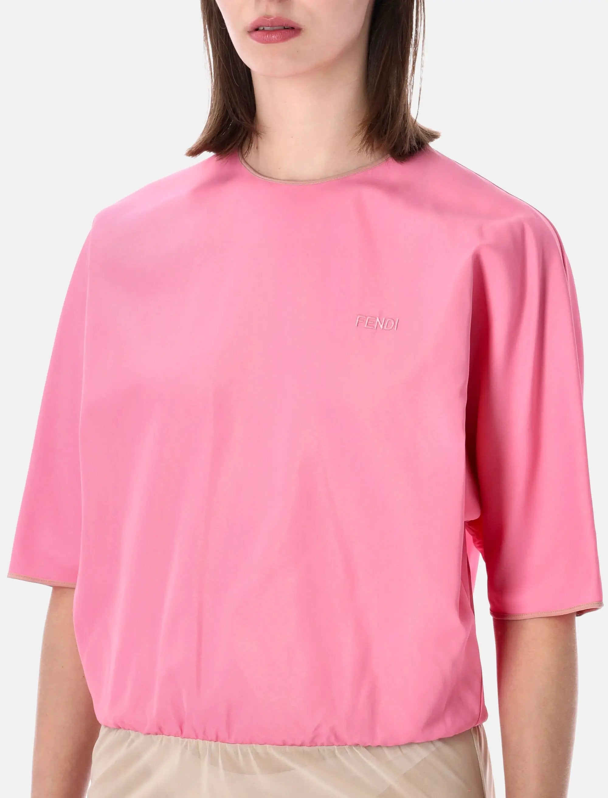 Short Sleeve Crewneck Bodysuit Fendi оригінал – Купити в Україні – детальний вид
