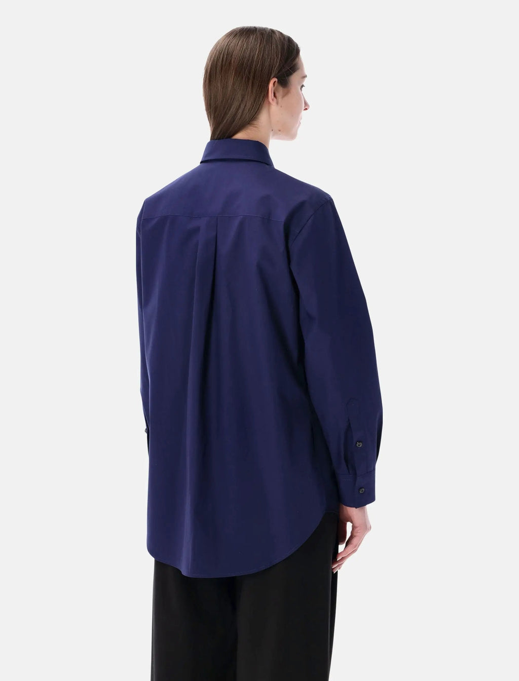 Оригінальна Poplin Floral Cut Out Detail Shirt Fendi – вид ззаду