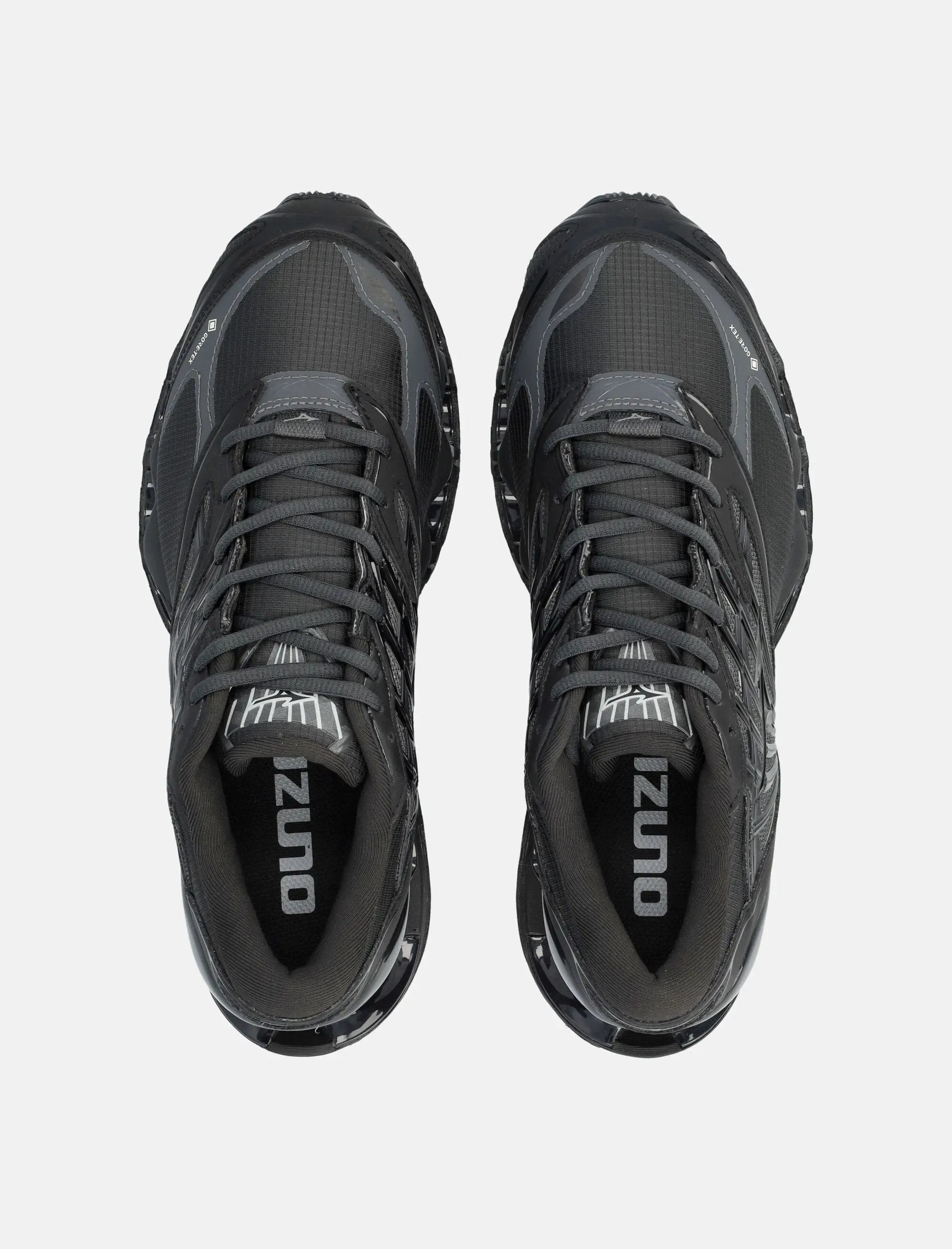 Оригінальна Wave Prophecy Ls Gtx Sneakers Black Mizuno – вид ззаду