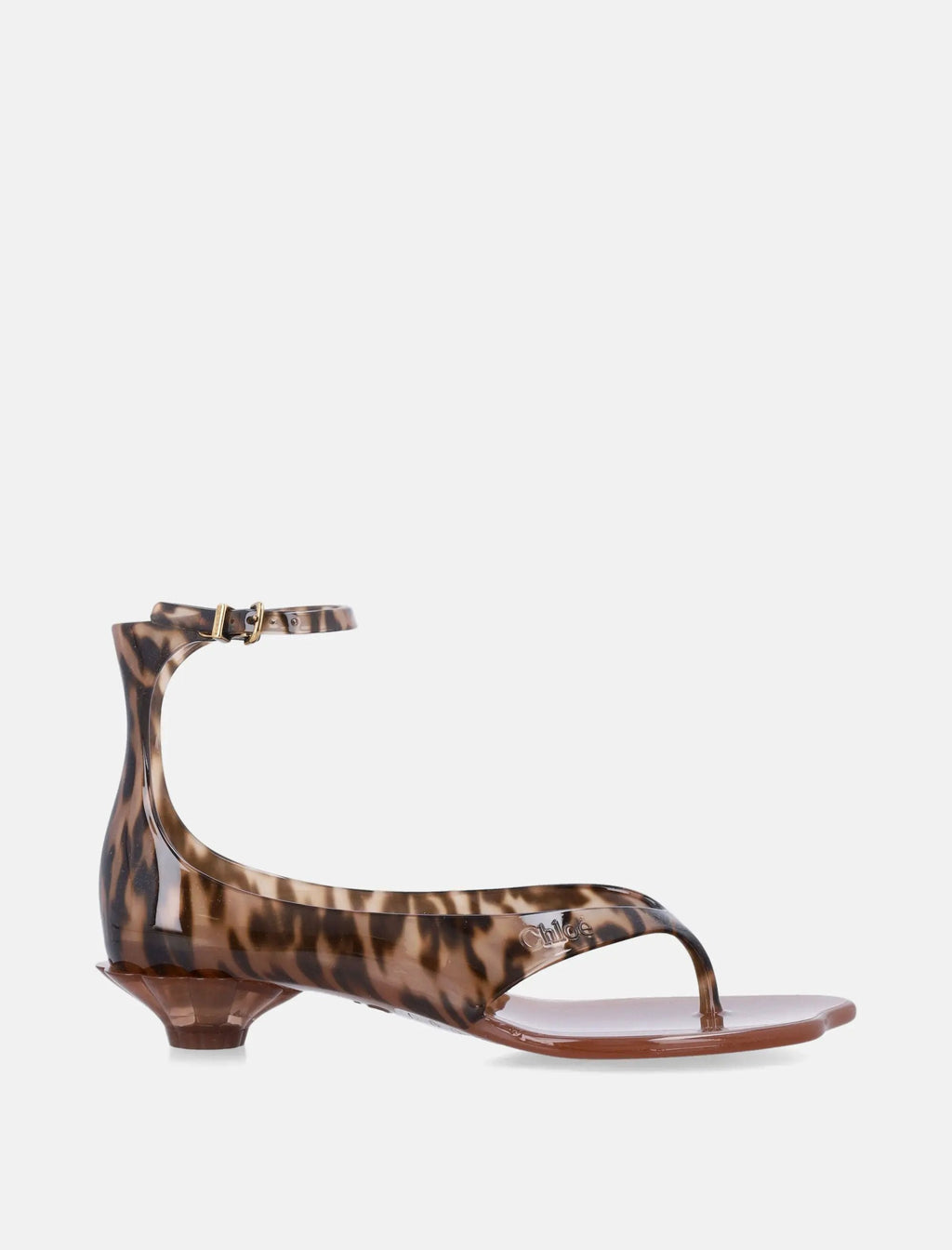 Оригінальна Jungle Print Jelly Sandals Chloe – боковий вид