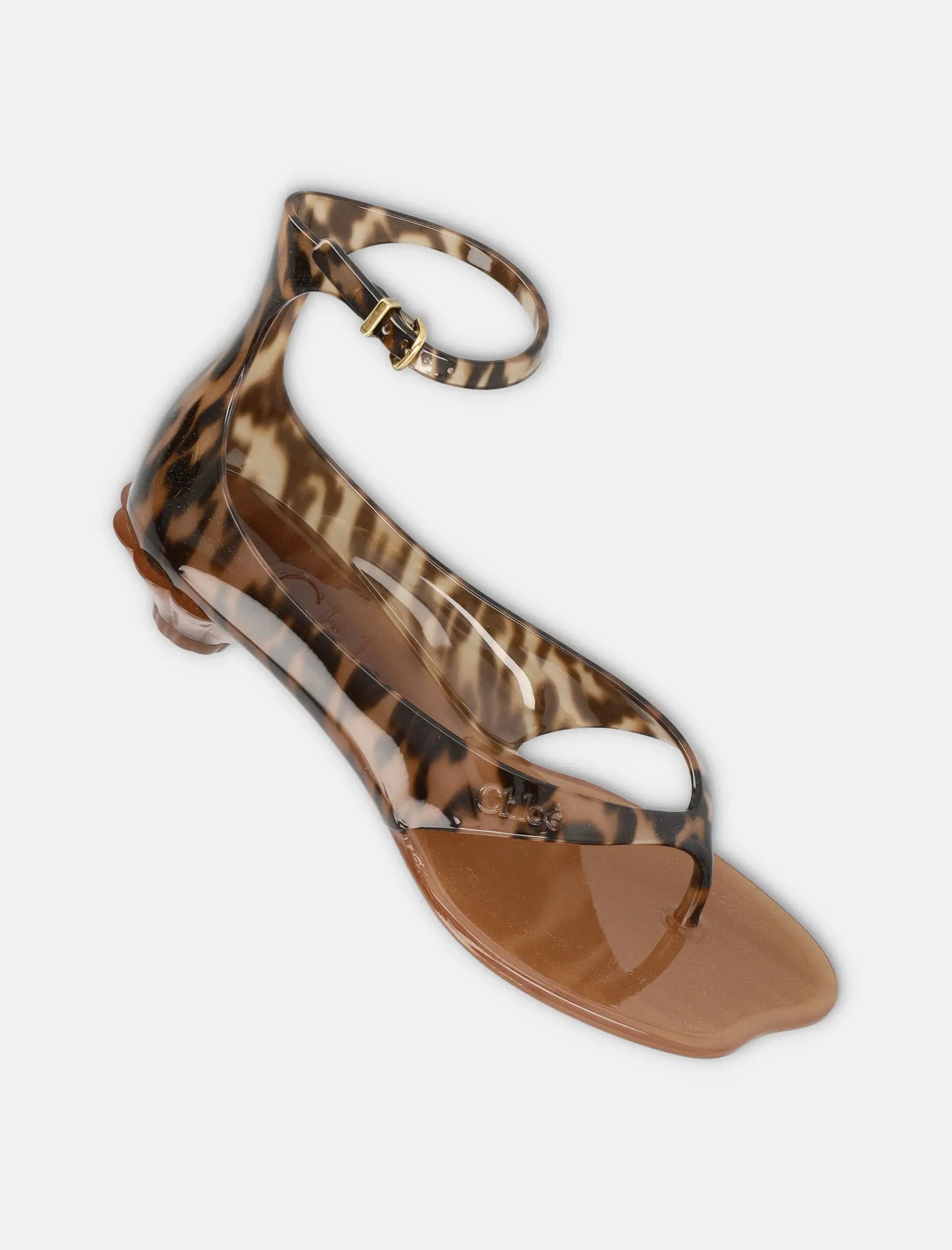 Оригінальна Jungle Print Jelly Sandals Chloe – детальний вид