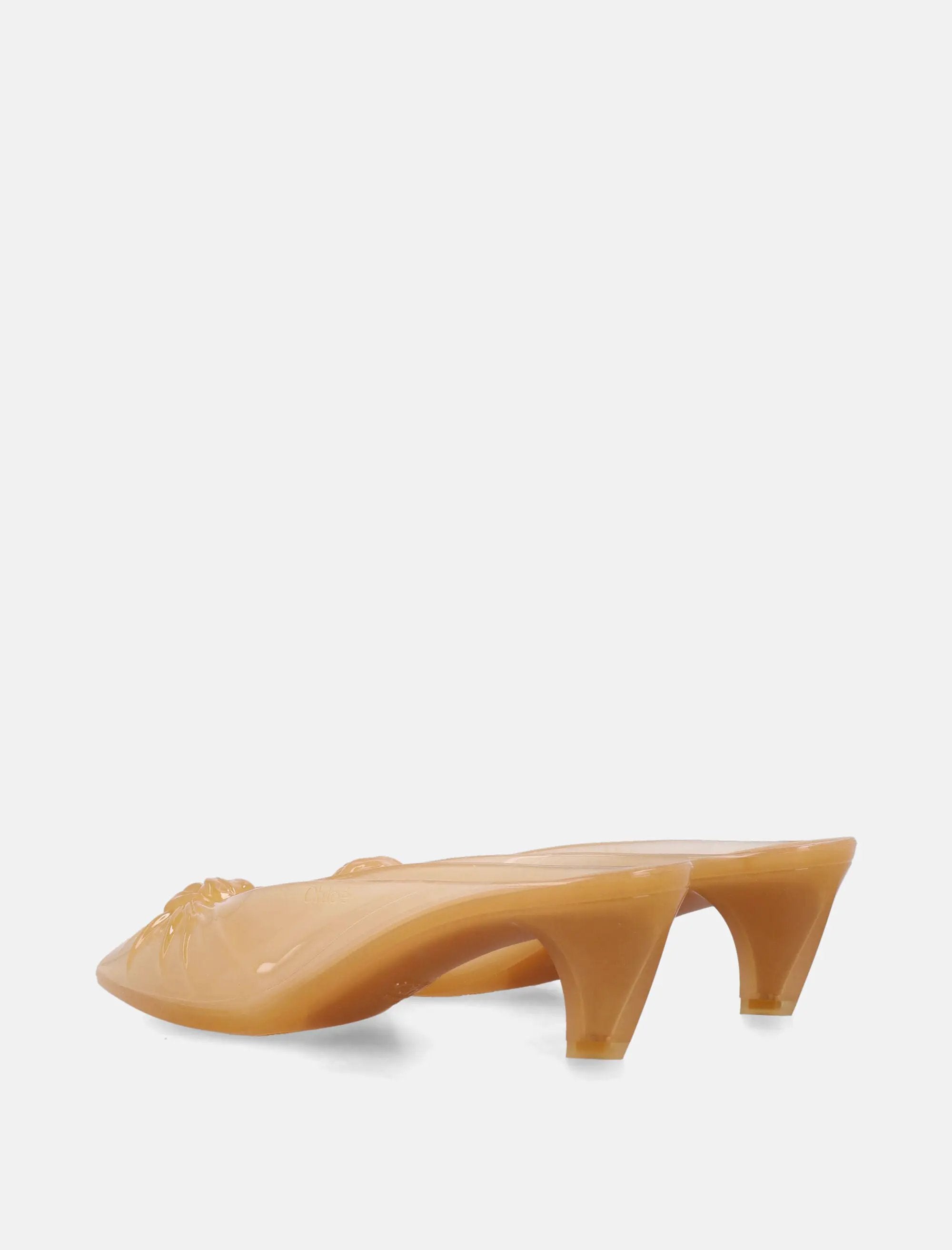 Transparent Jelly Knot Mules Chloe – Гарантія оригінальності – збільшений вид