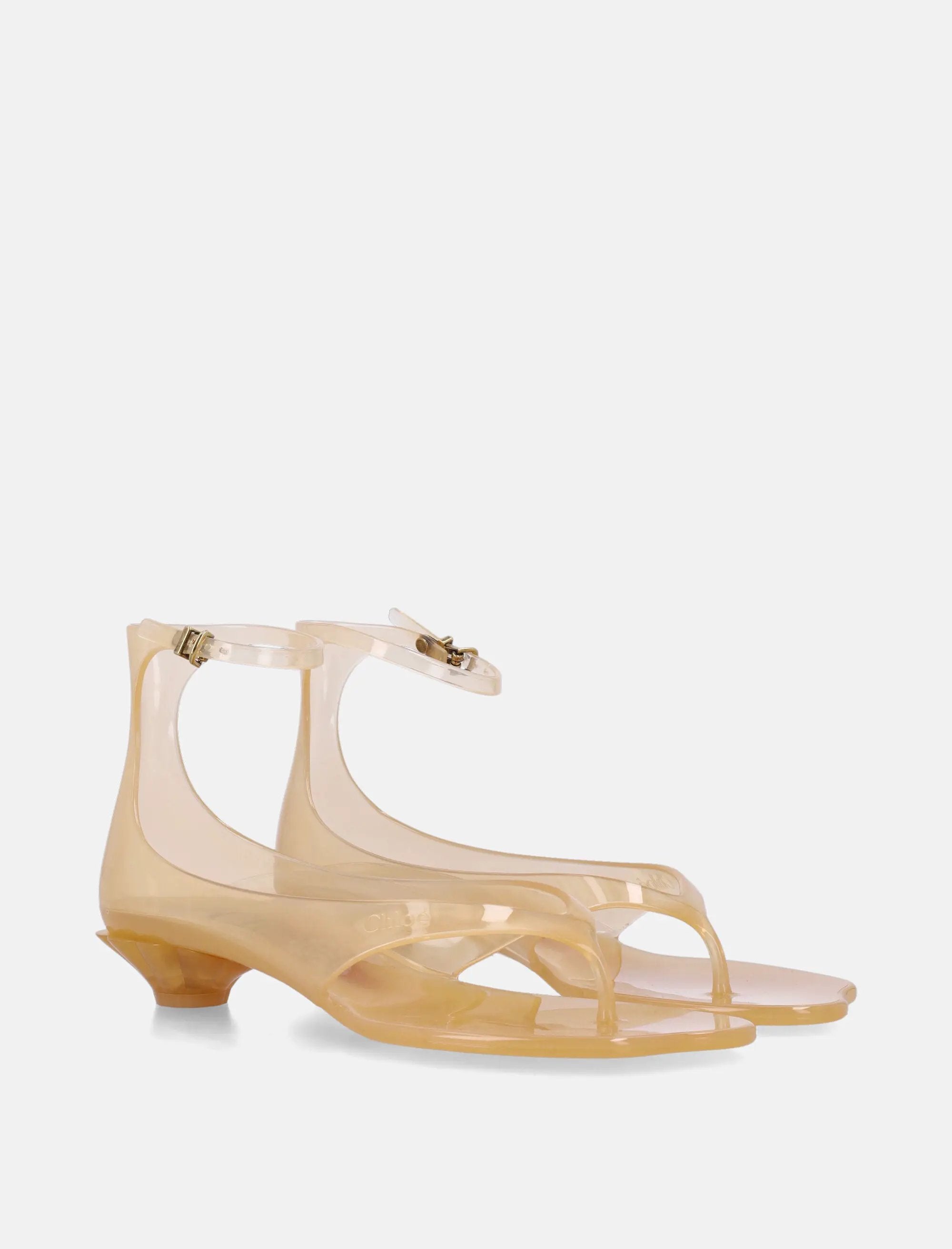 Оригінальна Transparent Jelly Sandal Chloe – вид ззаду