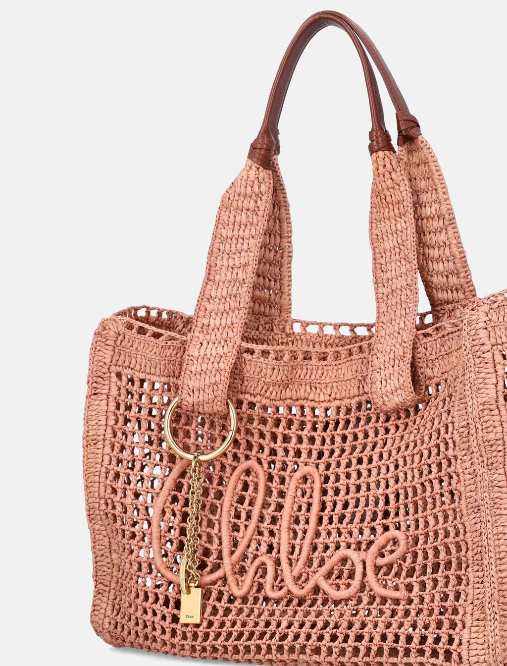 Summer Banana East West Tote Bag Chloe оригінал – Купити в Україні – вид ззаду