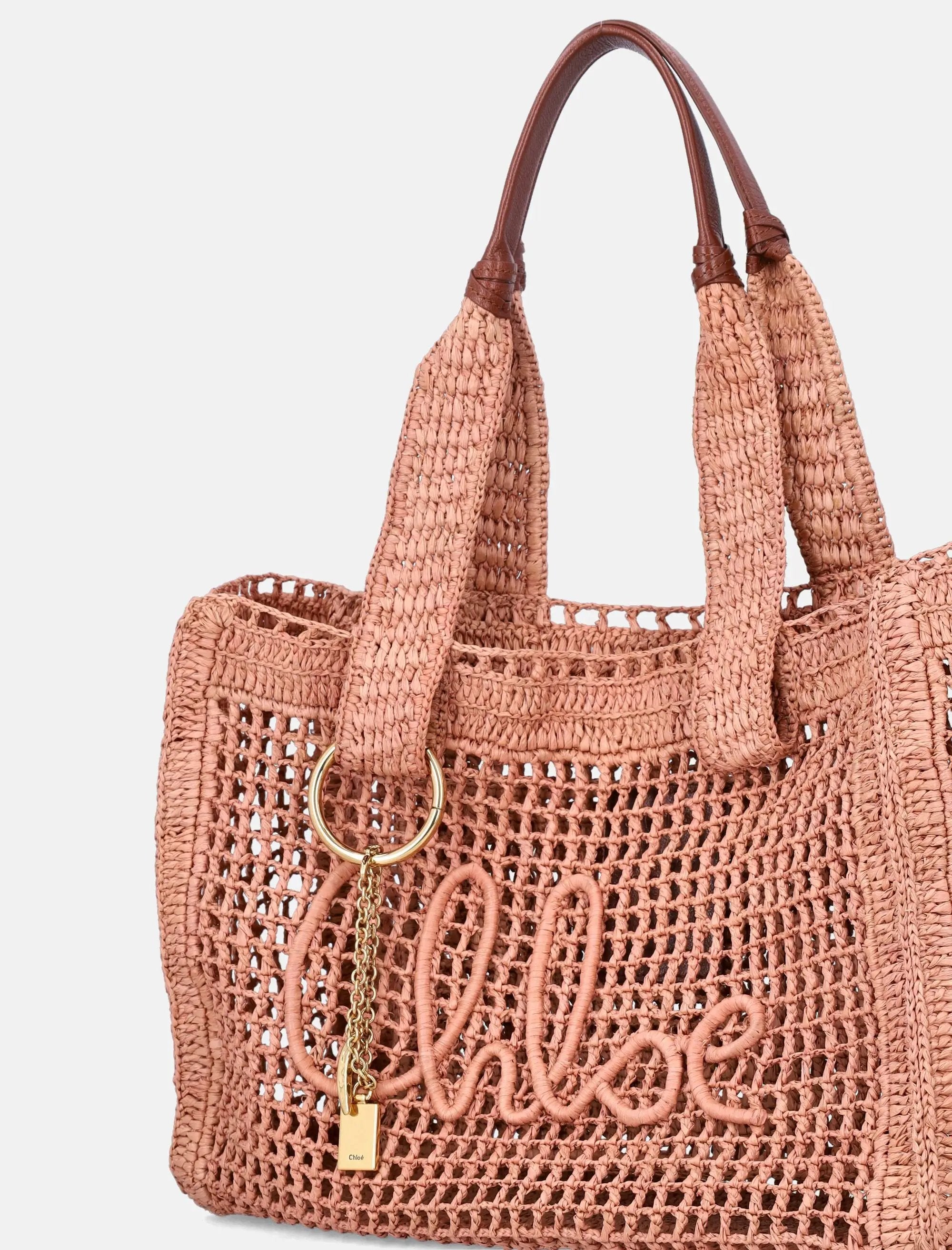 Summer Banana East West Tote Bag Chloe оригінал – Купити в Україні – вид ззаду
