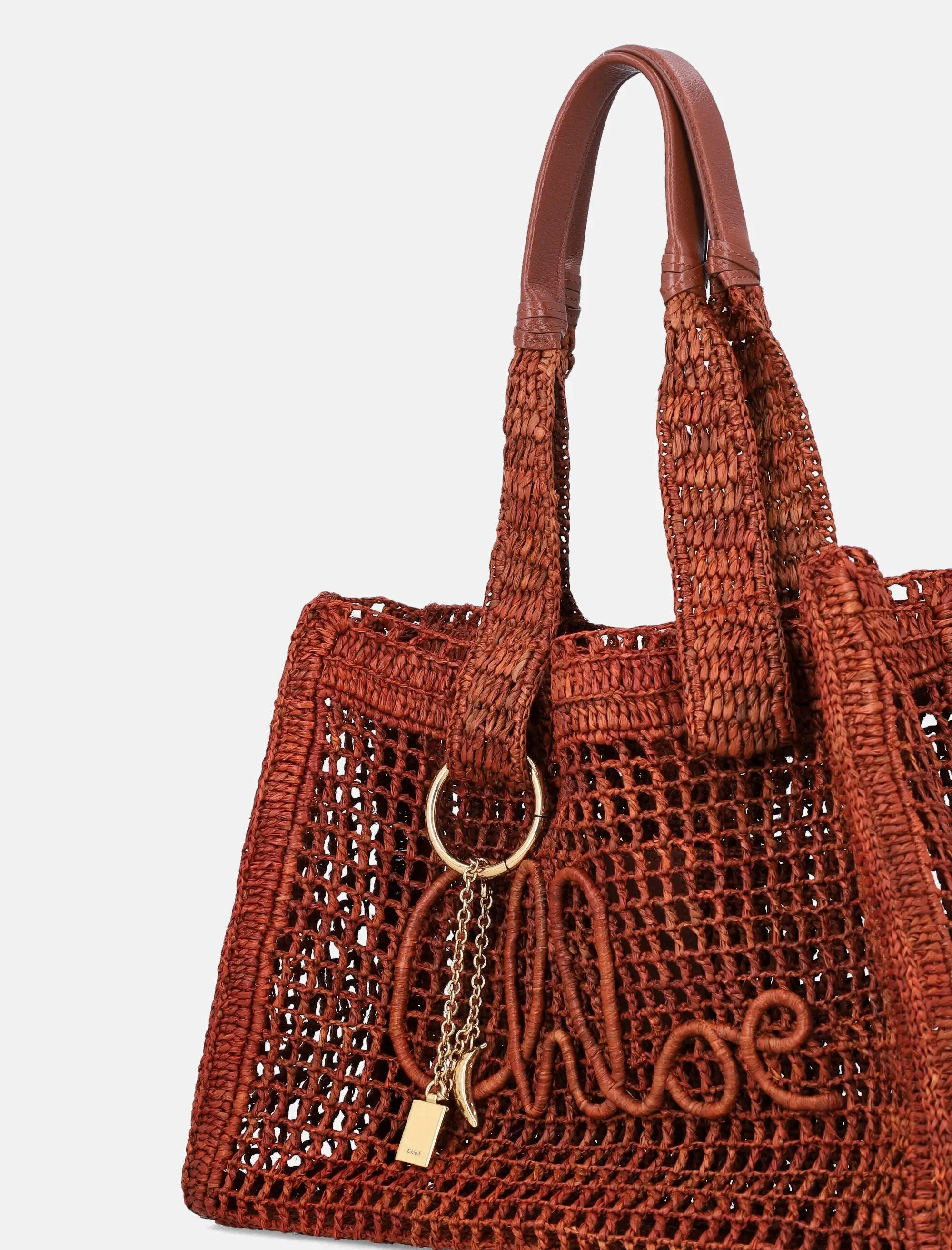 Summer Banana East West Tote Bag Chloe оригінал – Купити в Україні – вид ззаду