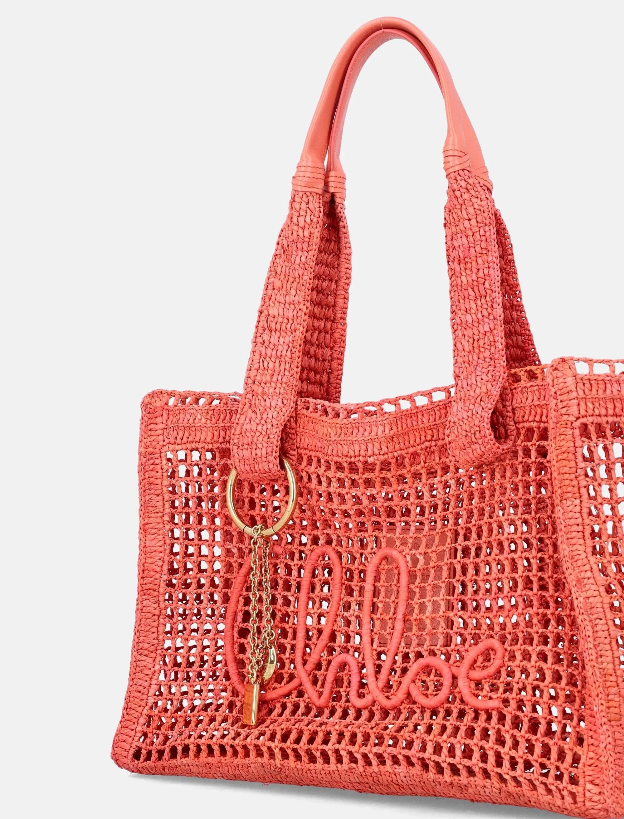 Summer Banana East West Tote Bag Chloe оригінал – Купити в Україні – вид ззаду