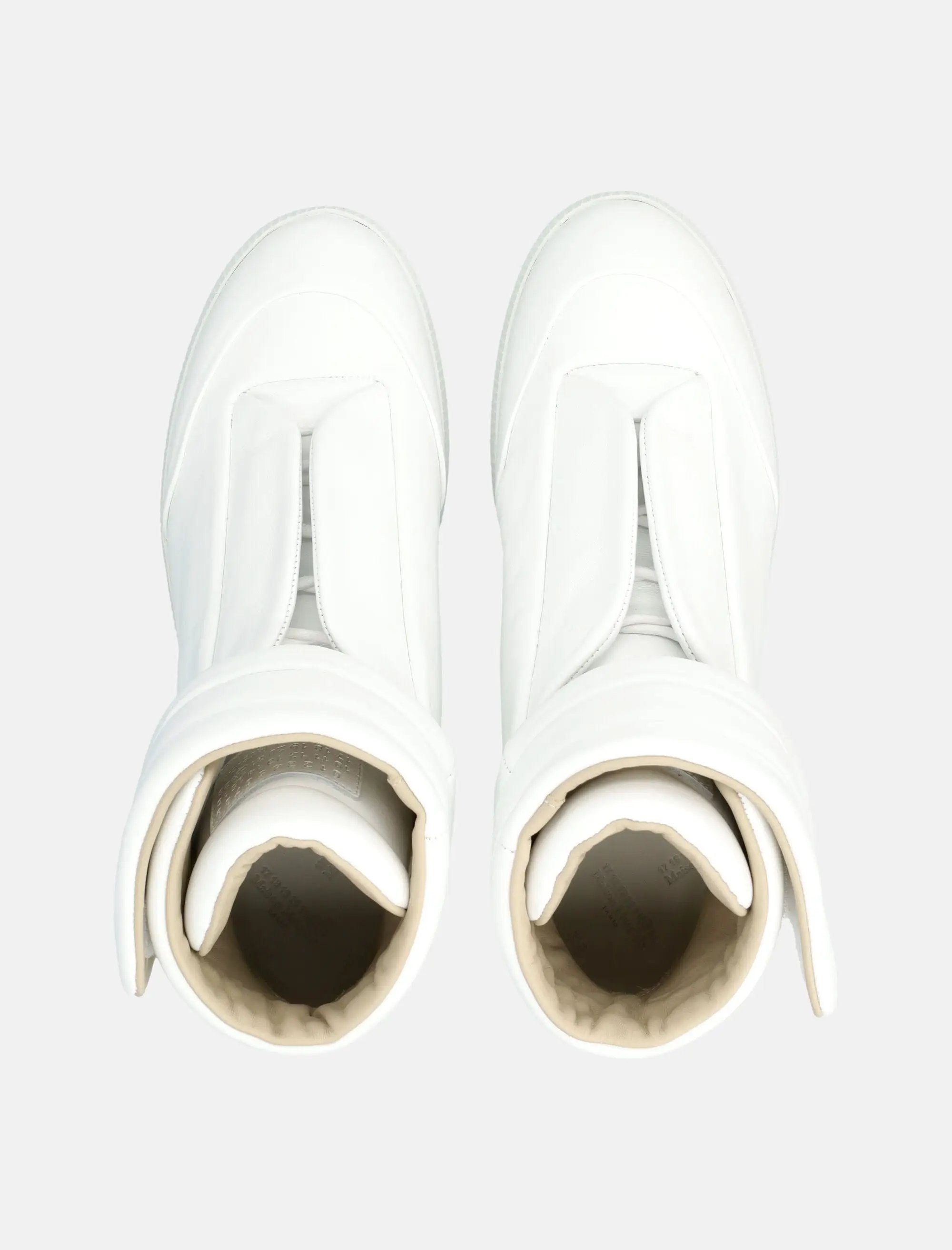 Оригінальна Future MID Leather Sneakers Maison margiela – вид ззаду