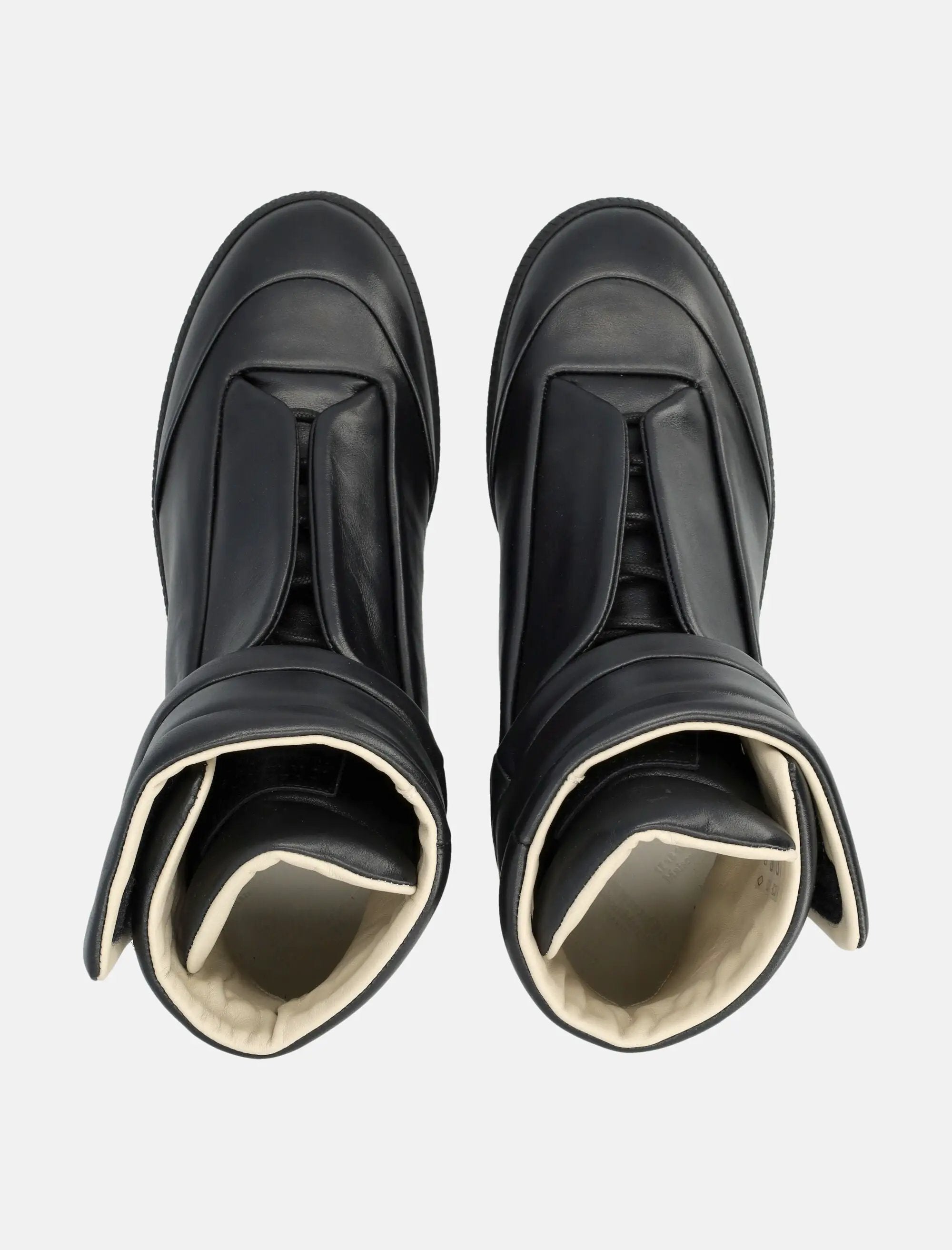Оригінальна Future MID Leather Sneakers Maison margiela – вид ззаду