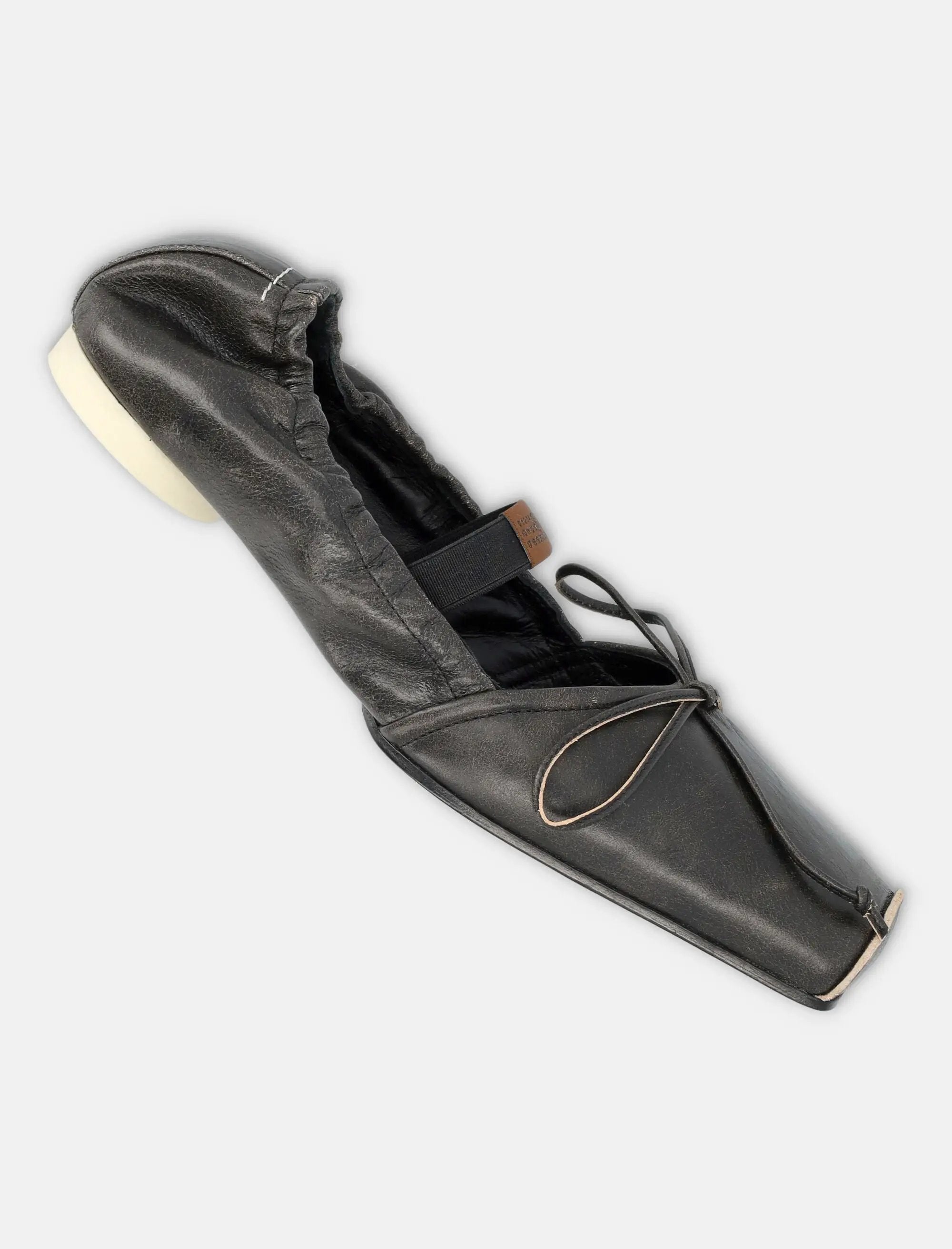 Square Toe Leather Ballerinas Maison margiela оригінал – Купити в Україні – детальний вид