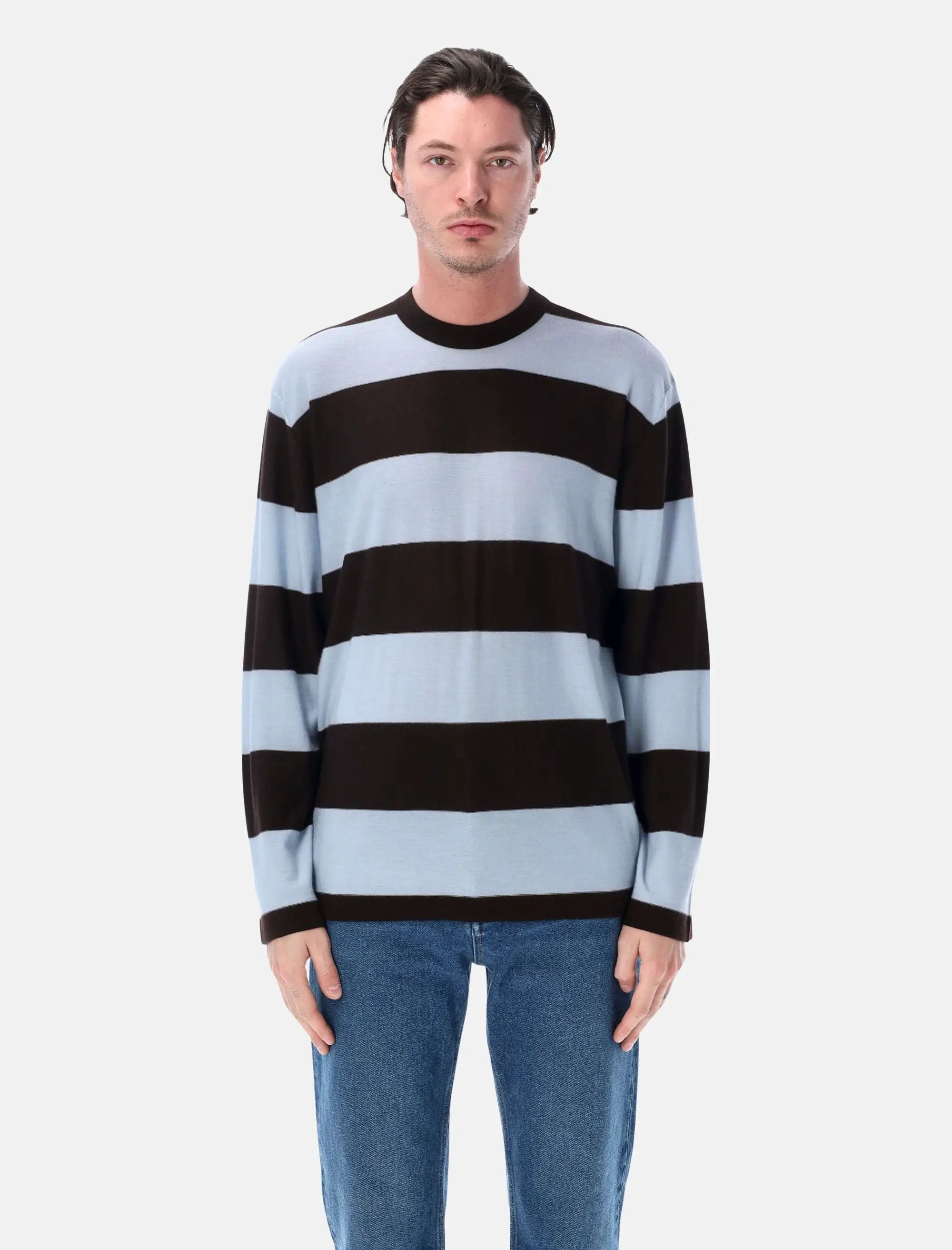 Striped Cashmere Sweater Bottega veneta оригінал – Купити в Україні – боковий вид
