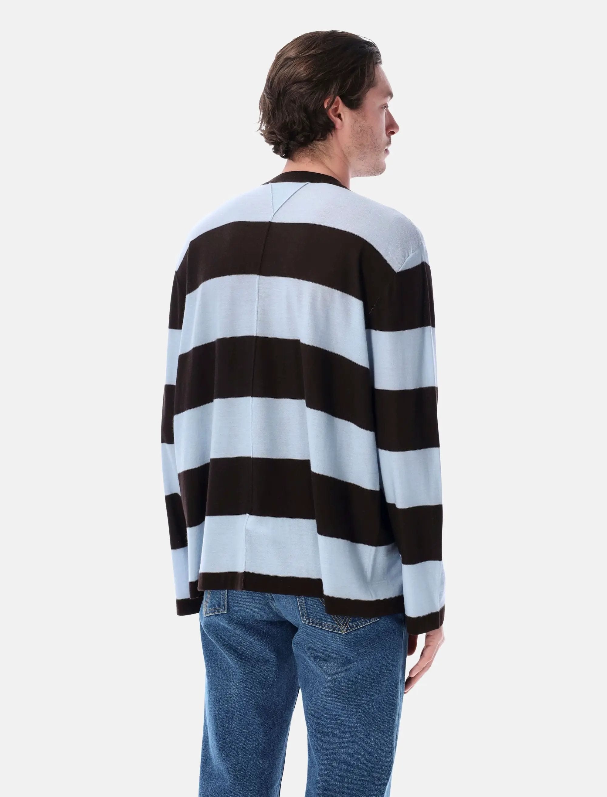 Striped Cashmere Sweater Bottega veneta оригінал – Купити в Україні – вид ззаду