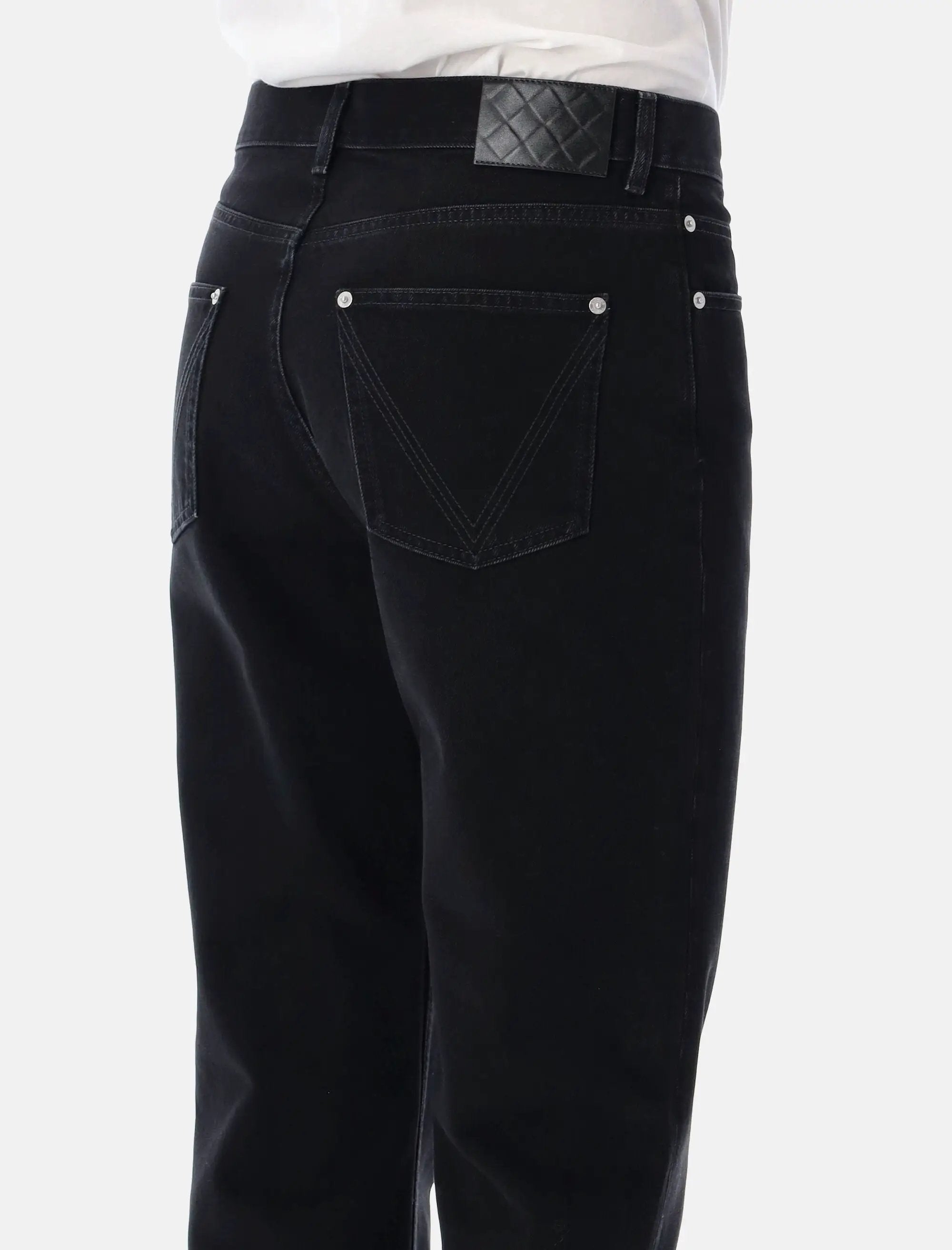 Black Straight Leg Jeans Bottega veneta оригінал – Купити в Україні – детальний вид