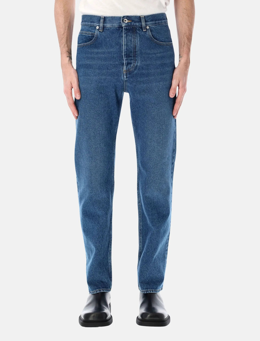 Straight Leg Jeans Bottega veneta – Гарантія оригінальності – боковий вид