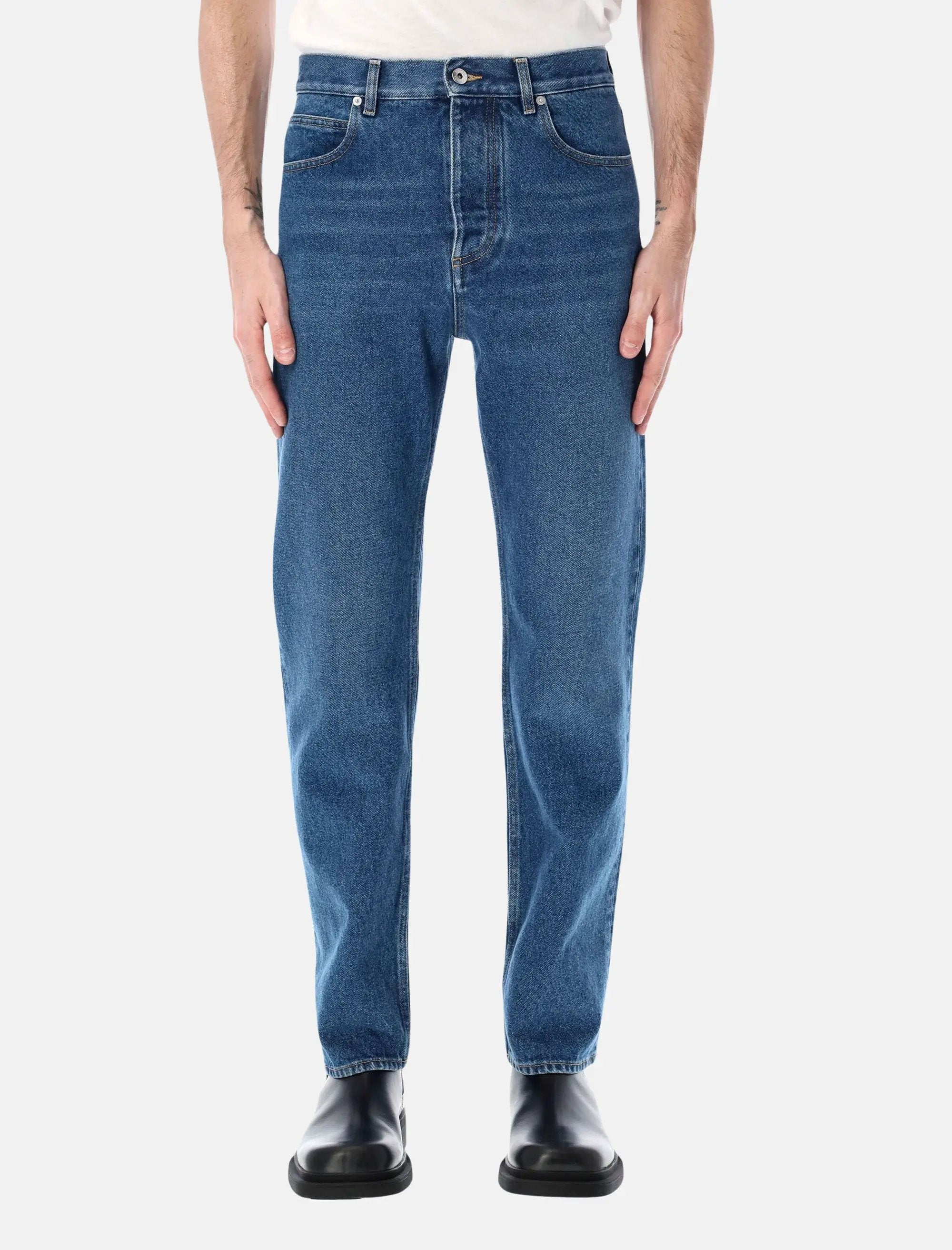 Straight Leg Jeans Bottega veneta – Гарантія оригінальності – боковий вид