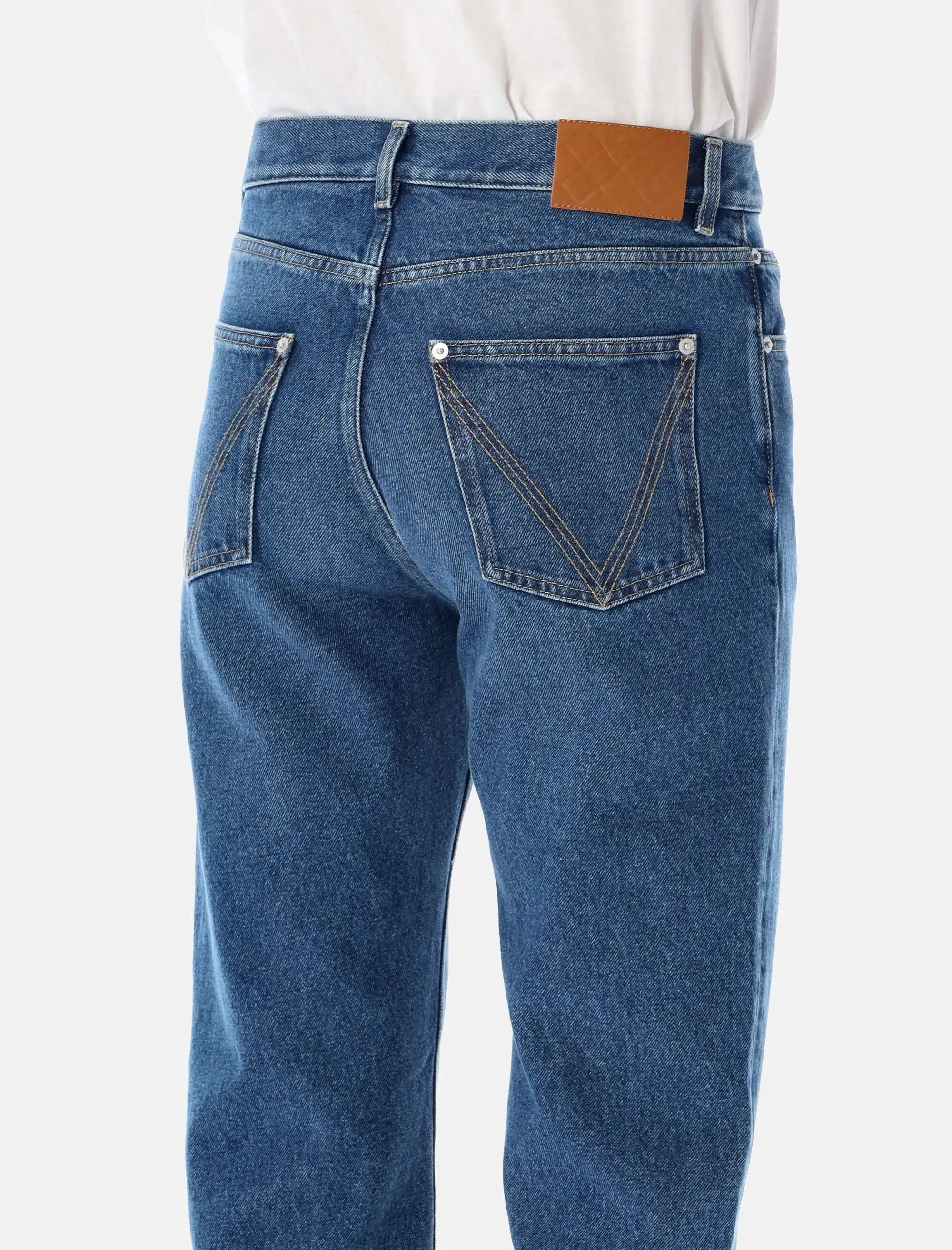 Straight Leg Jeans Bottega veneta – Гарантія оригінальності – детальний вид