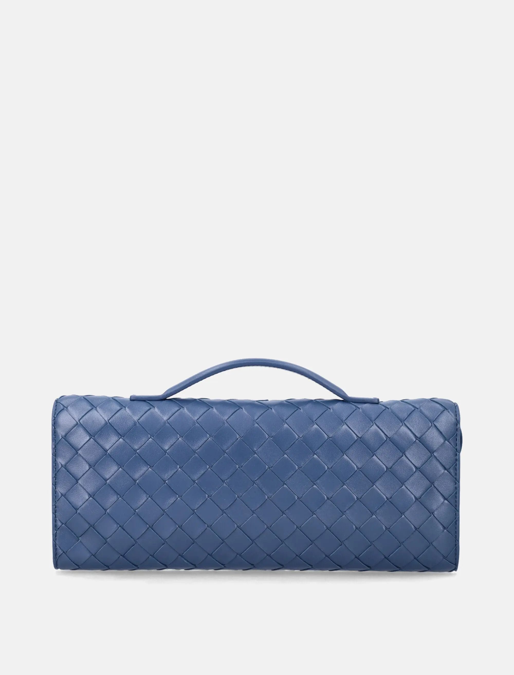 Andiamo Intrecciato Leather Clutch Bottega veneta – Гарантія оригінальності – збільшений вид