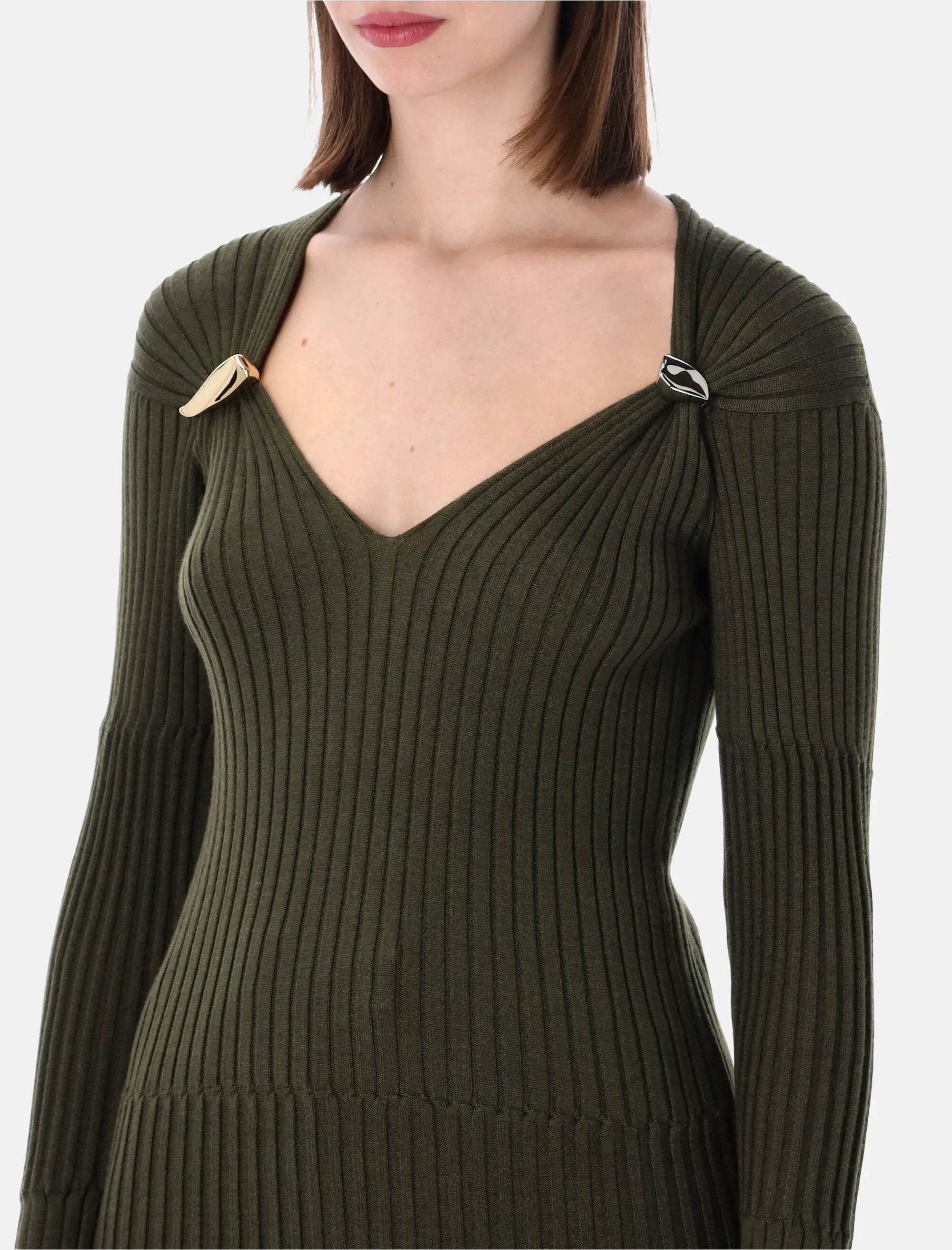 Cashmere And Silk Rib Sweater Bottega veneta оригінал – Купити в Україні – детальний вид