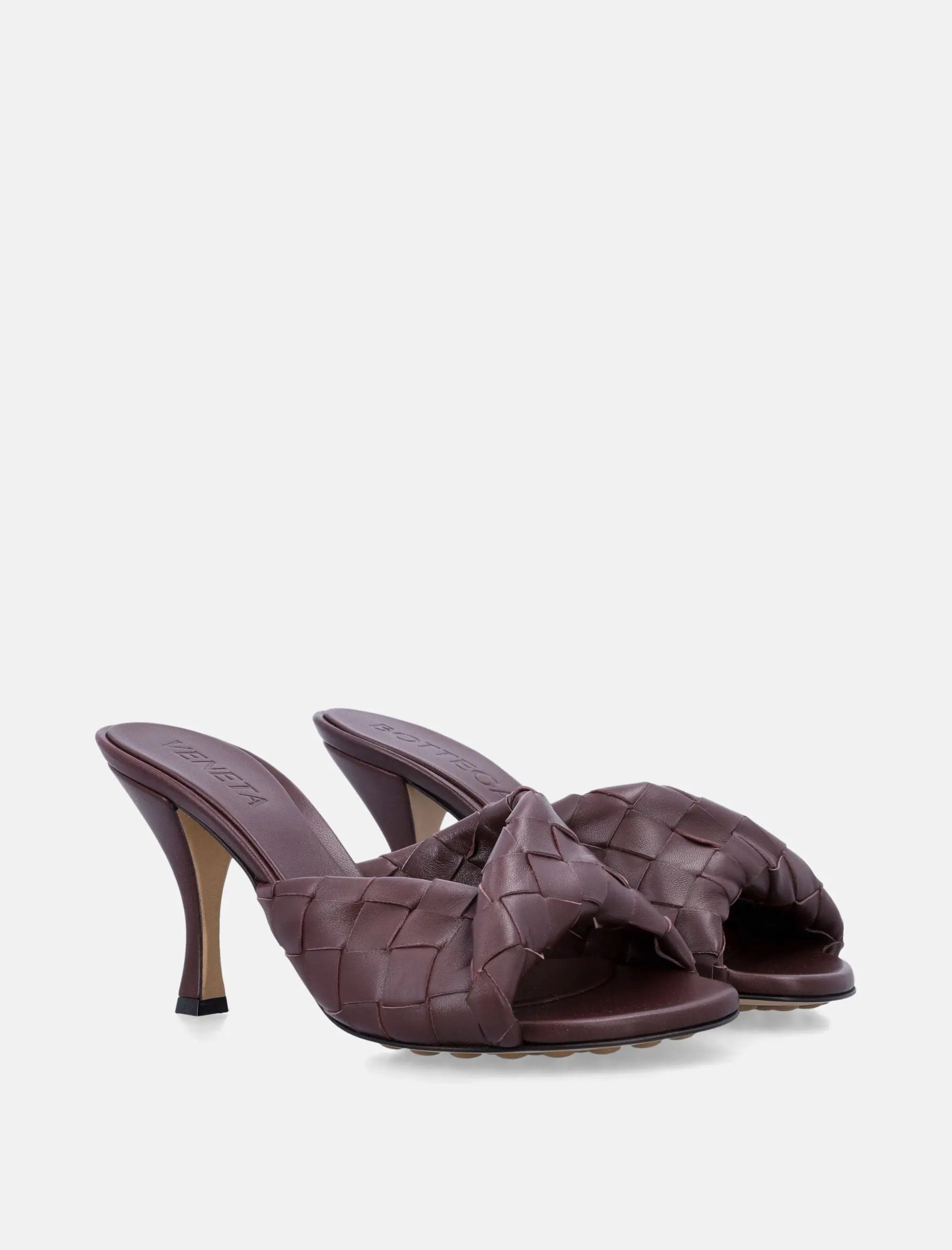 Оригінальна Intrecciato Blink Mule Bottega veneta – вид ззаду