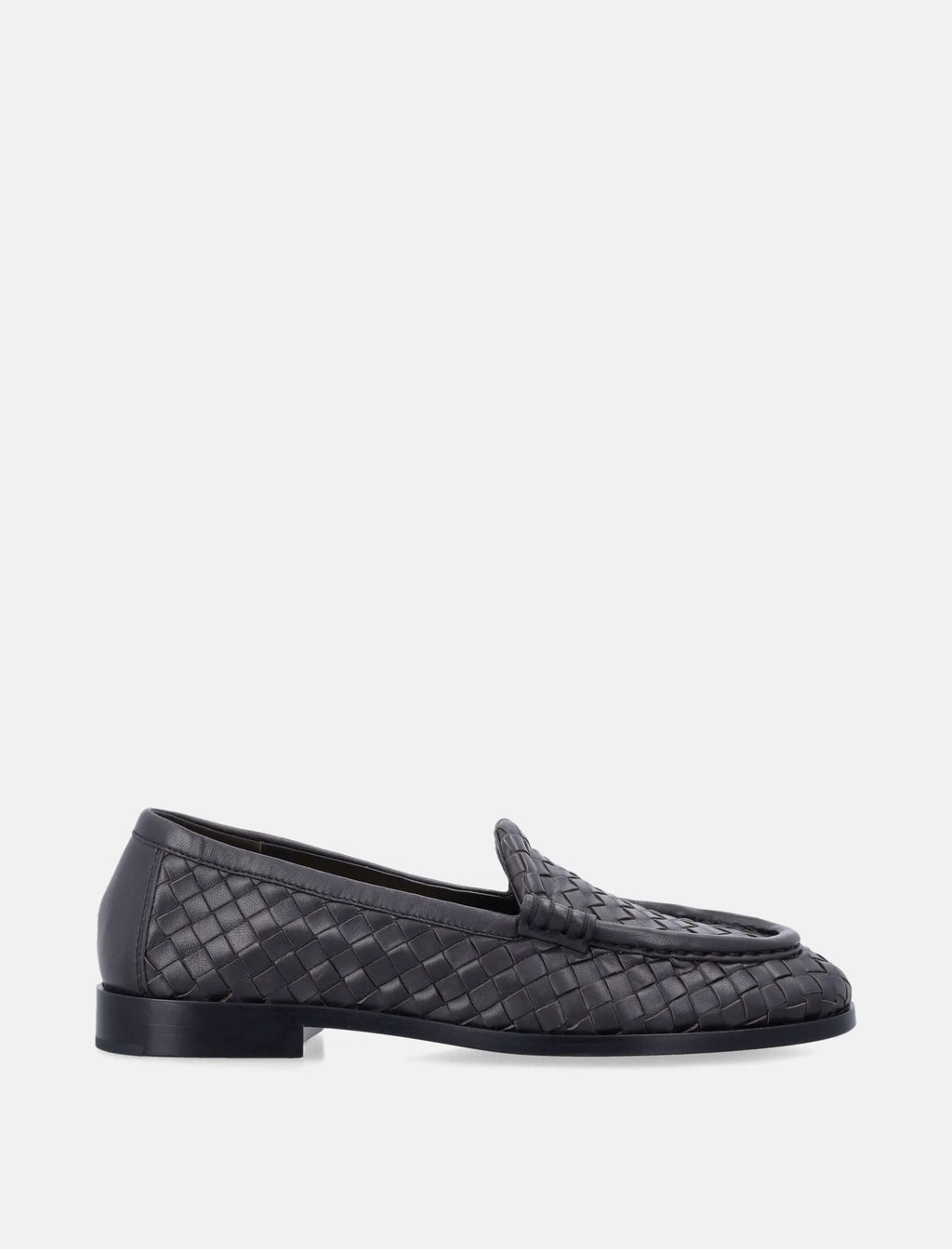 Silenzio Leather Loafers Bottega veneta оригінал – Купити в Україні – боковий вид