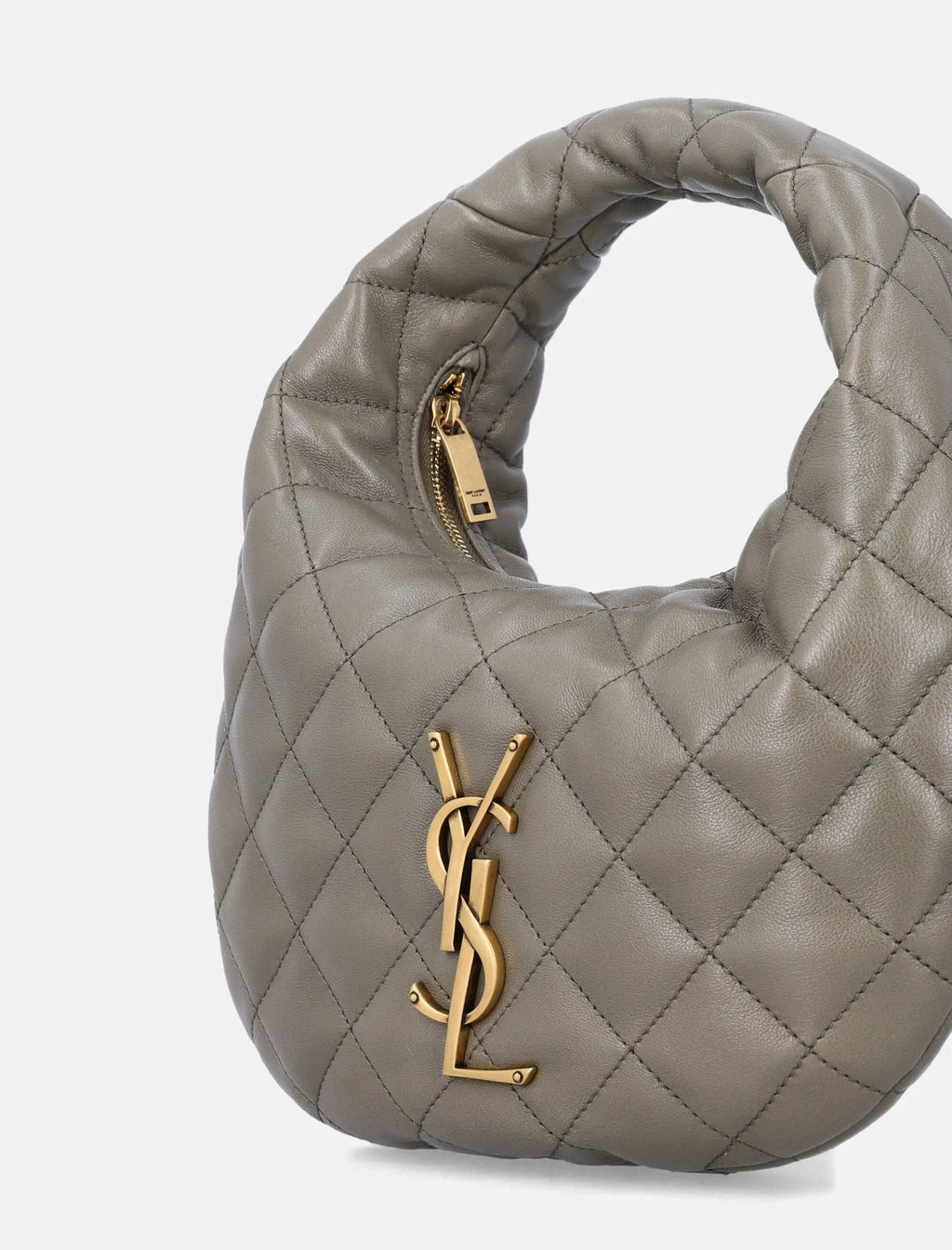 Icarino Quilted Nappa Bag Saint laurent – Гарантія оригінальності – вид ззаду