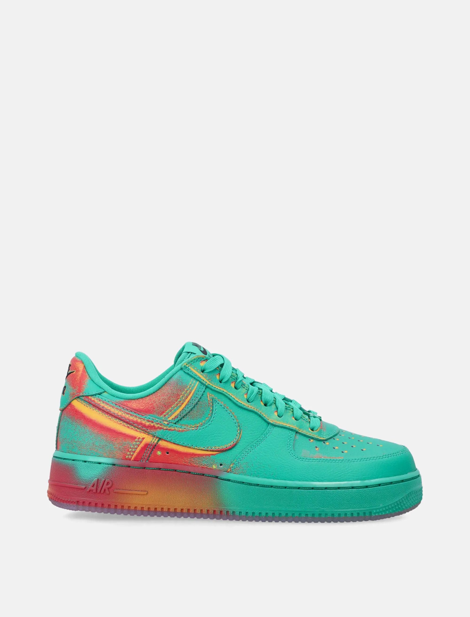 Air Force 1 Low Stadium Green And Laser Orange Sneakers Nike оригінал – Купити в Україні – боковий вид