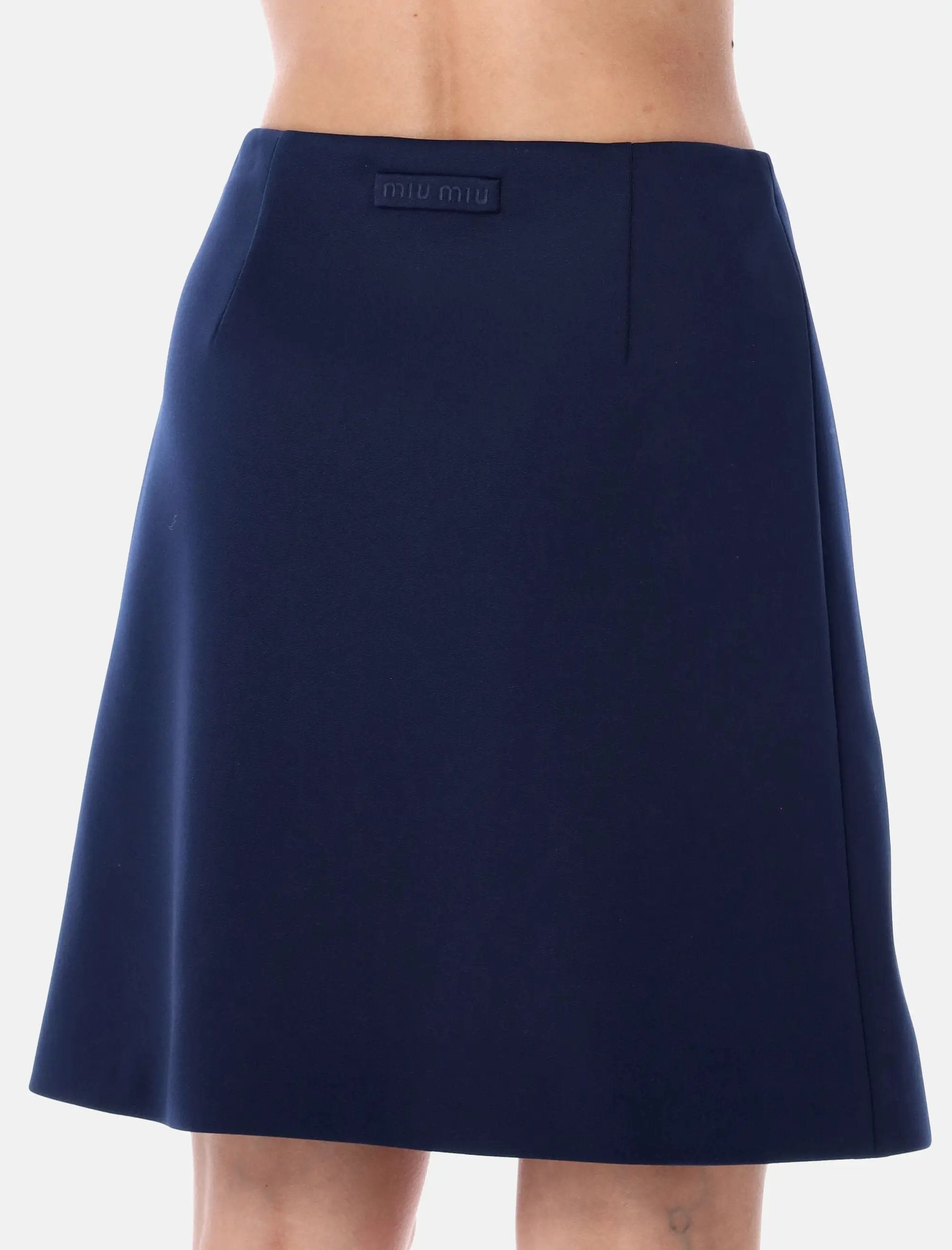 Technical Jersey Mini Skirt Miu miu оригінал – Купити в Україні – детальний вид