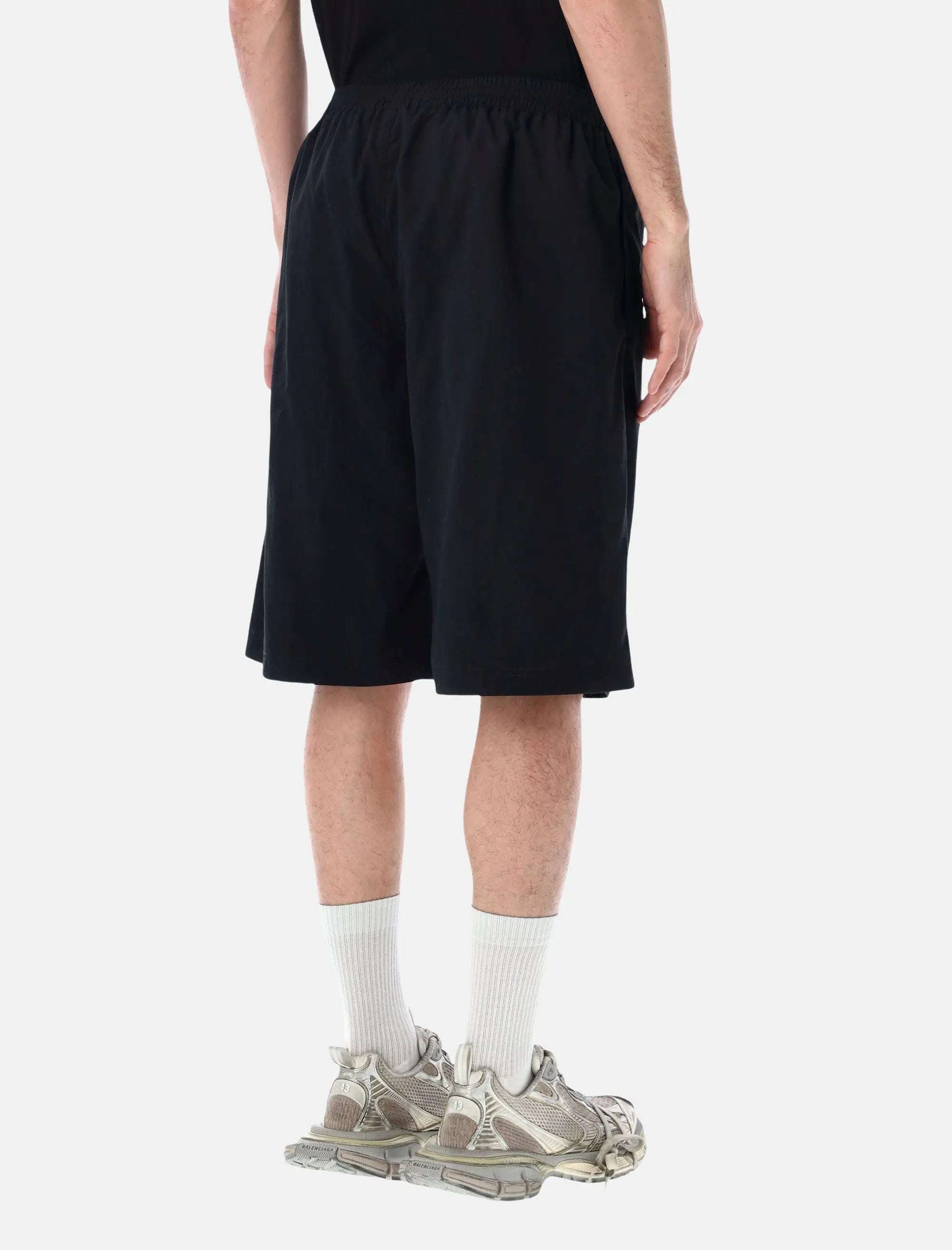 Black Track Shorts Balenciaga оригінал – Купити в Україні – вид ззаду