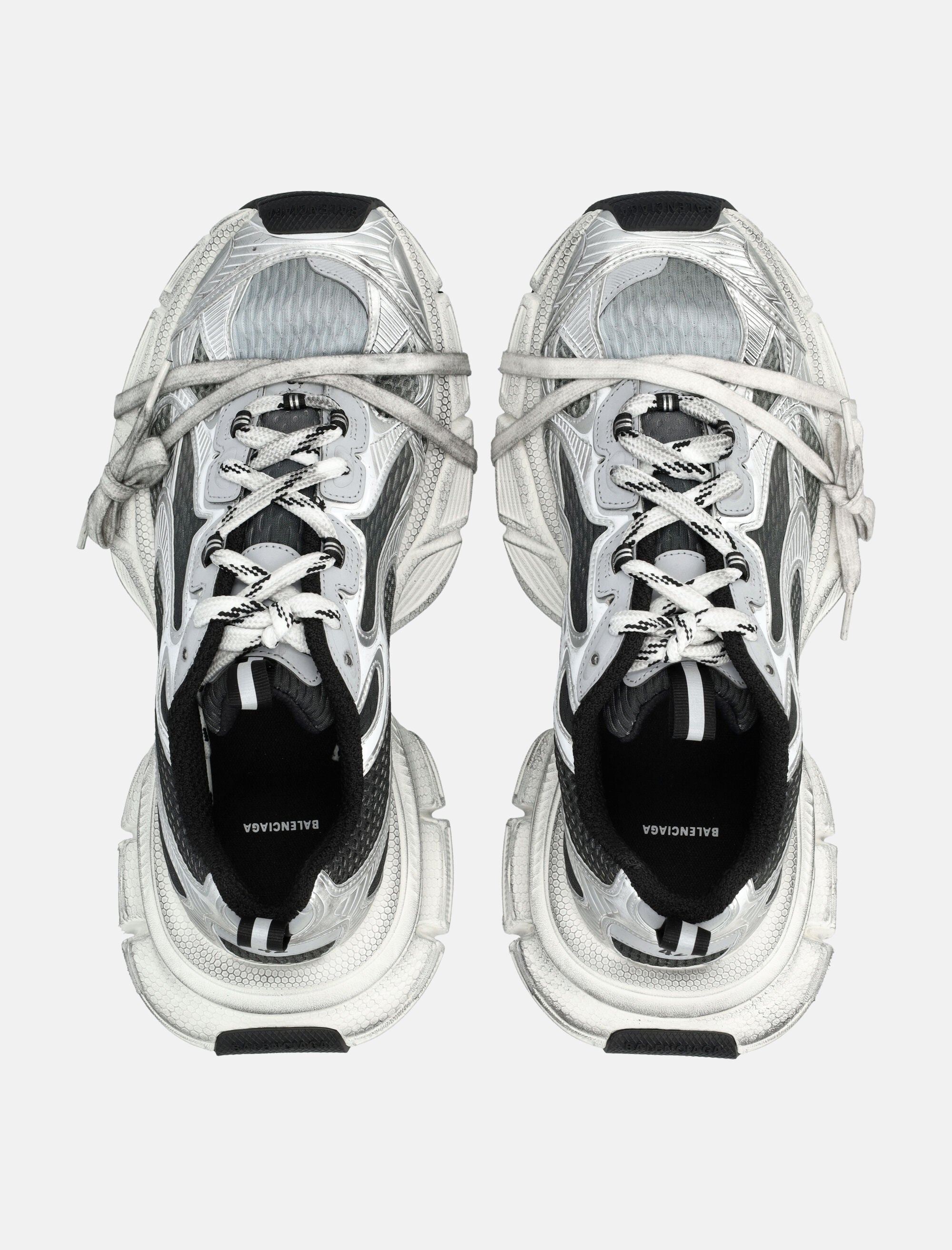 3xl Gradient Leather Free Sneakers Balenciaga – Гарантія оригінальності – вид ззаду