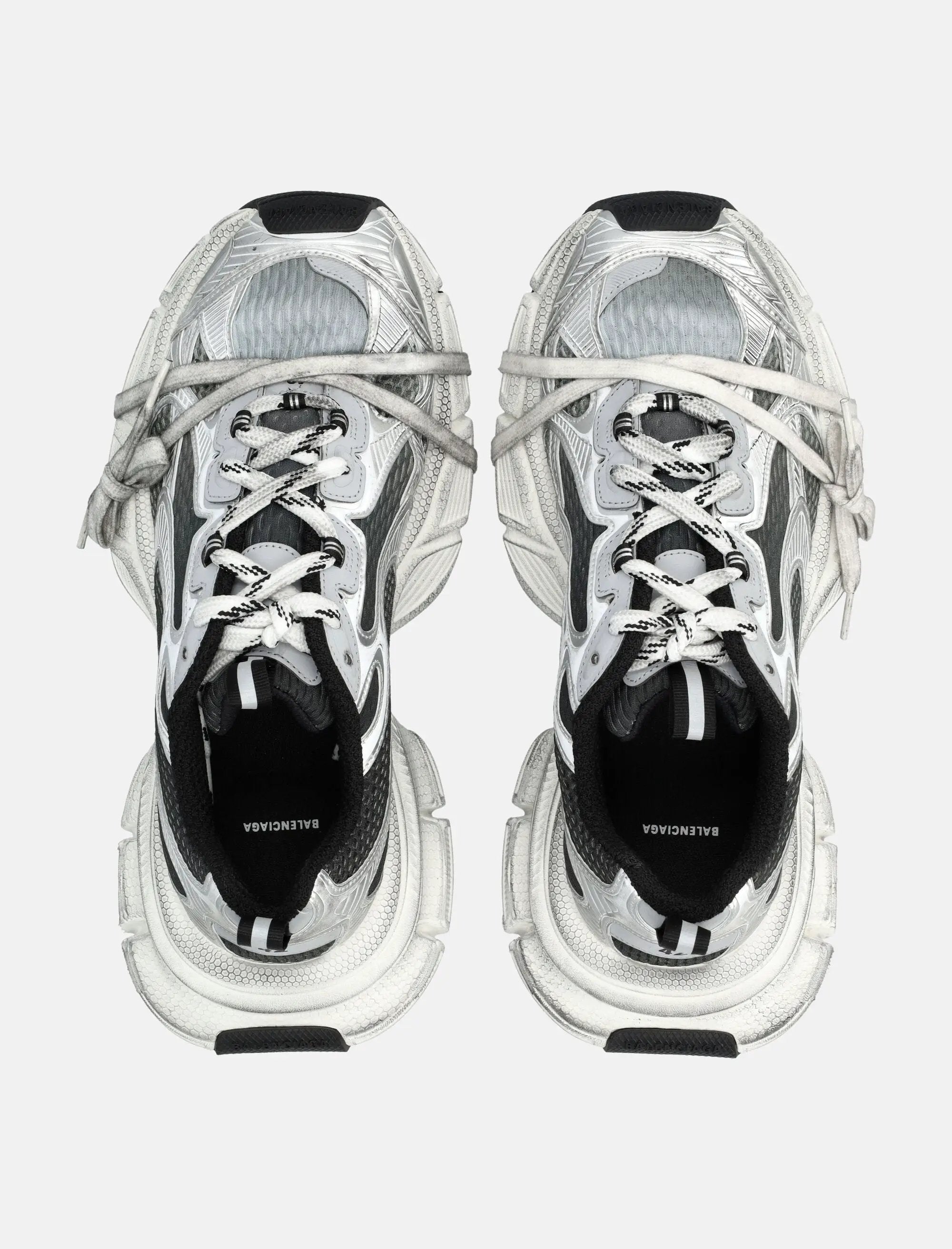 3xl Gradient Leather Free Sneakers Balenciaga – Гарантія оригінальності – вид ззаду