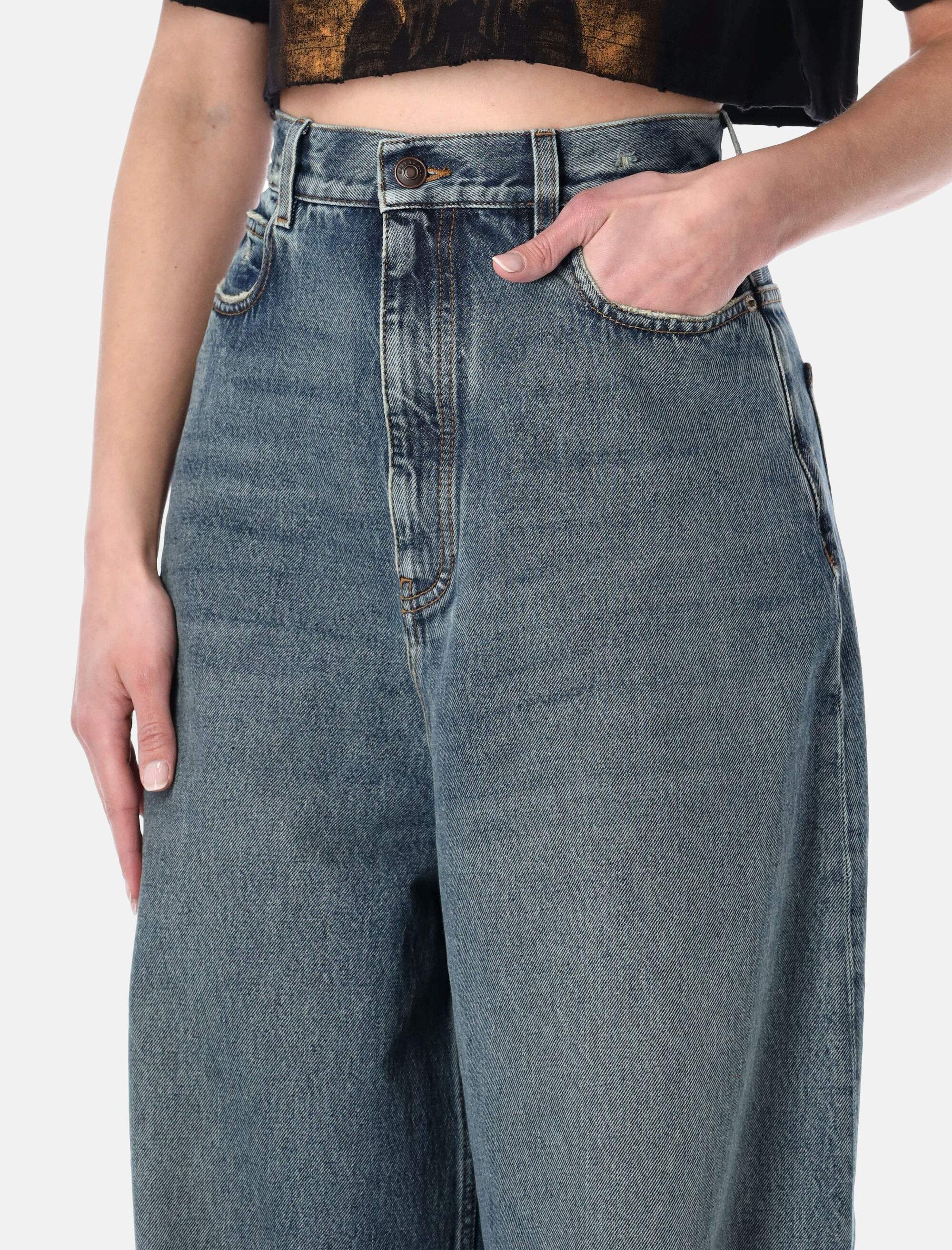 Super High Waist Wide Jeans Balenciaga оригінал – Купити в Україні – детальний вид