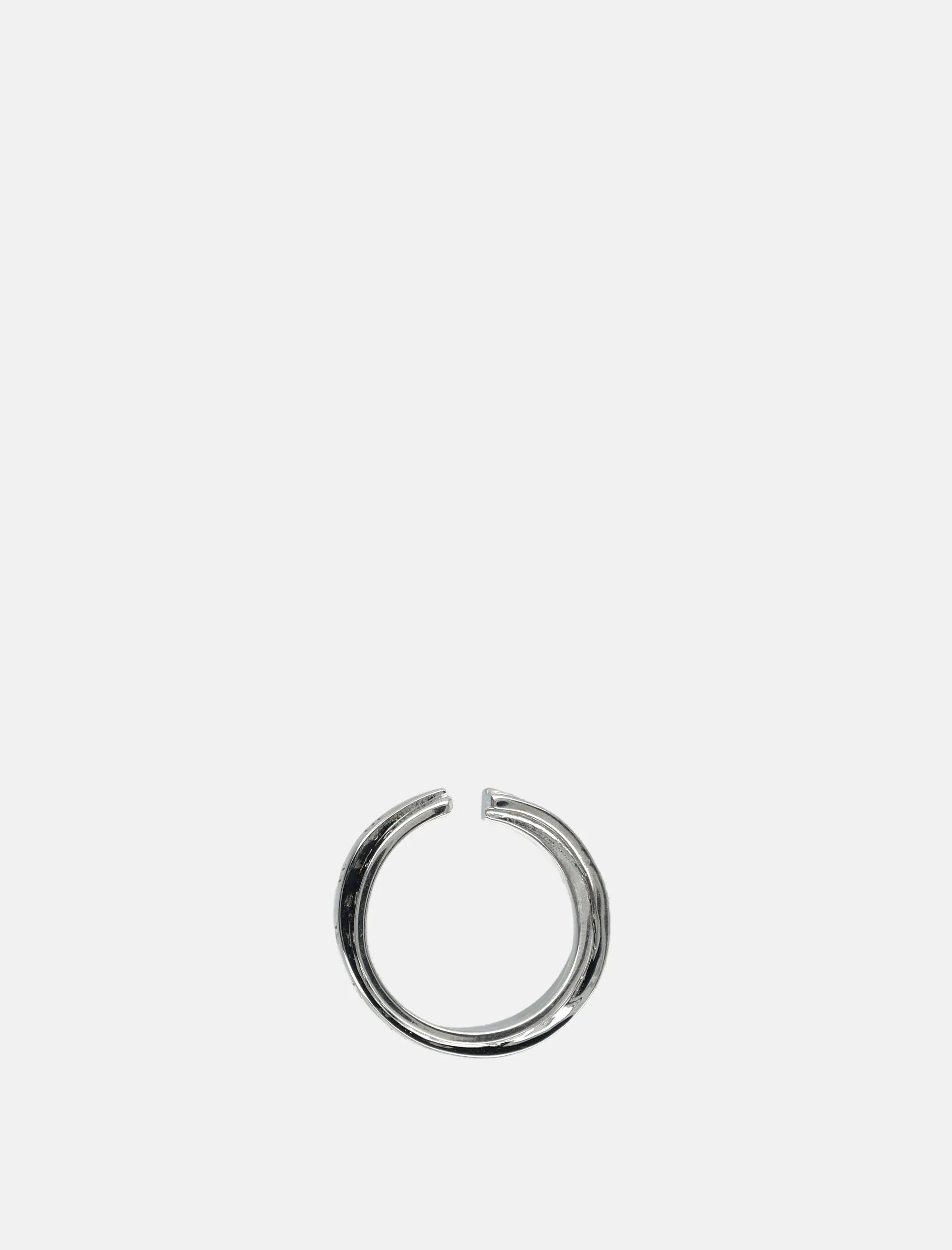 Adjustable Triple Logo Numeric Ring Maison margiela – Гарантія оригінальності – вид ззаду
