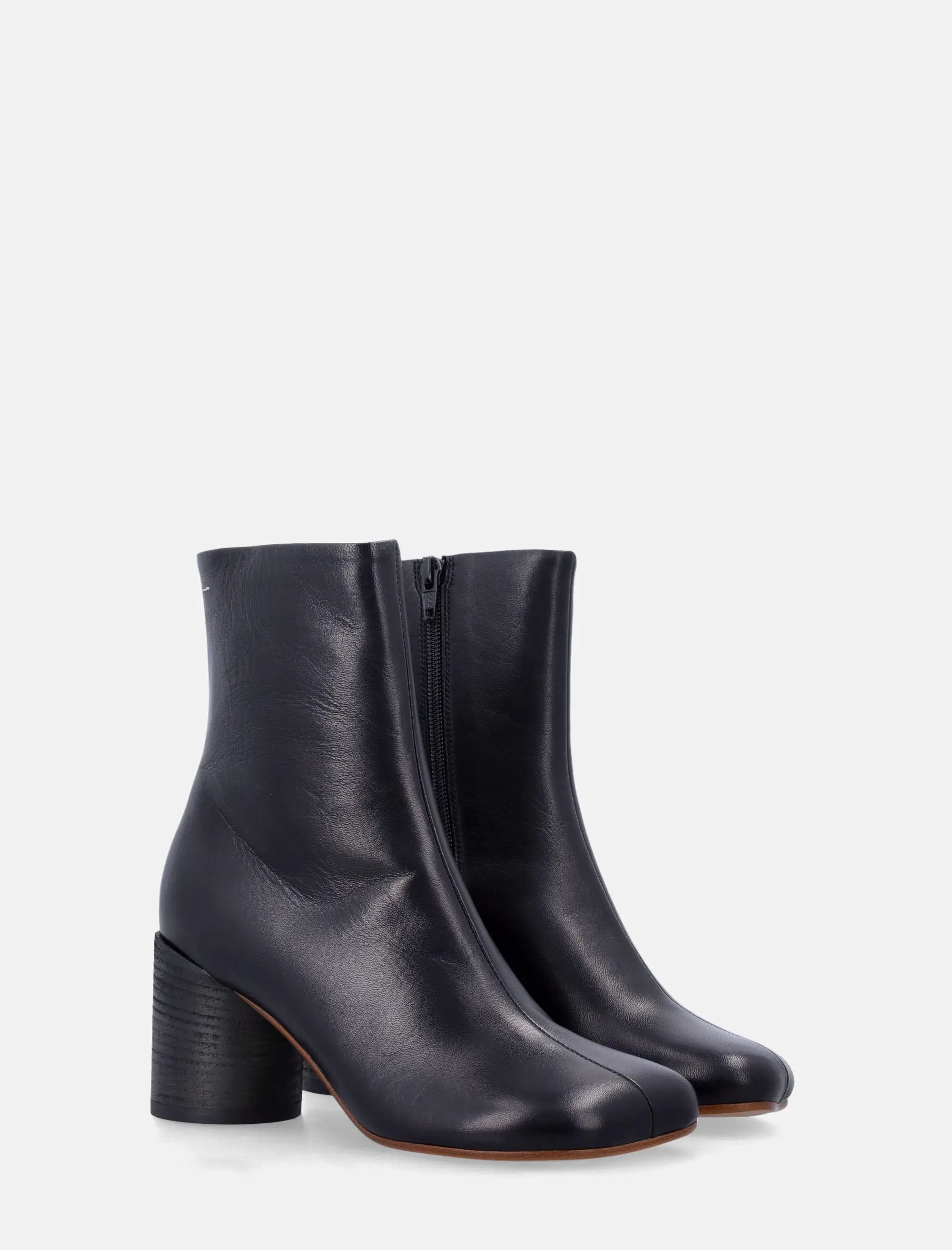 Anatomic Nappa Leather Ankle Boots Maison margiela оригінал – Купити в Україні – вид ззаду