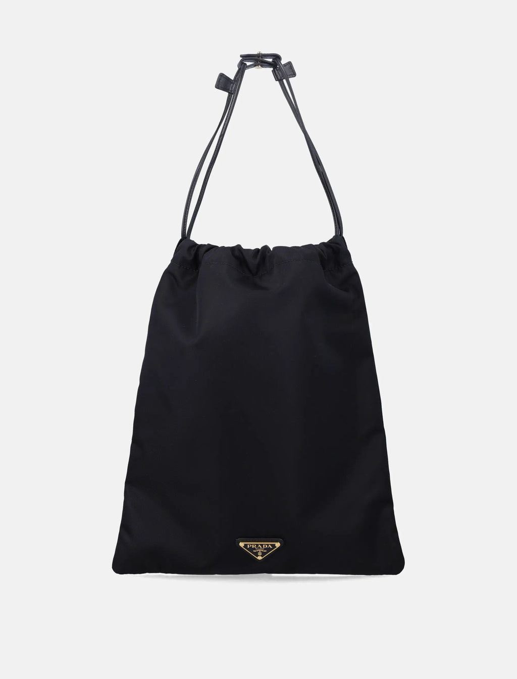 Wish Re Nylon Drawstring Pouch Prada – Гарантія оригінальності – боковий вид