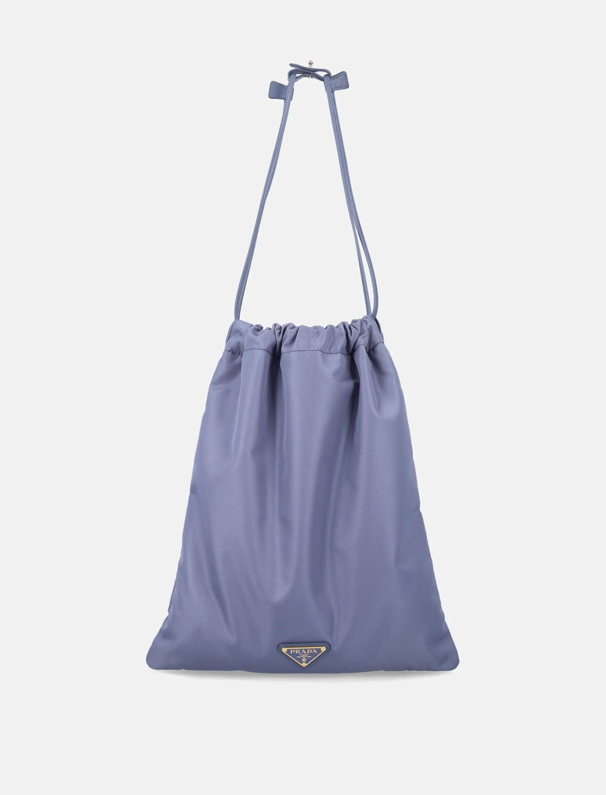 Wish Re Nylon Drawstring Pouch Prada – Гарантія оригінальності – боковий вид