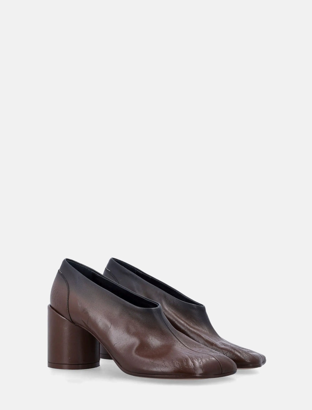 Оригінальна Anatomic Ombré Block Heel Pumps Maison margiela – вид ззаду