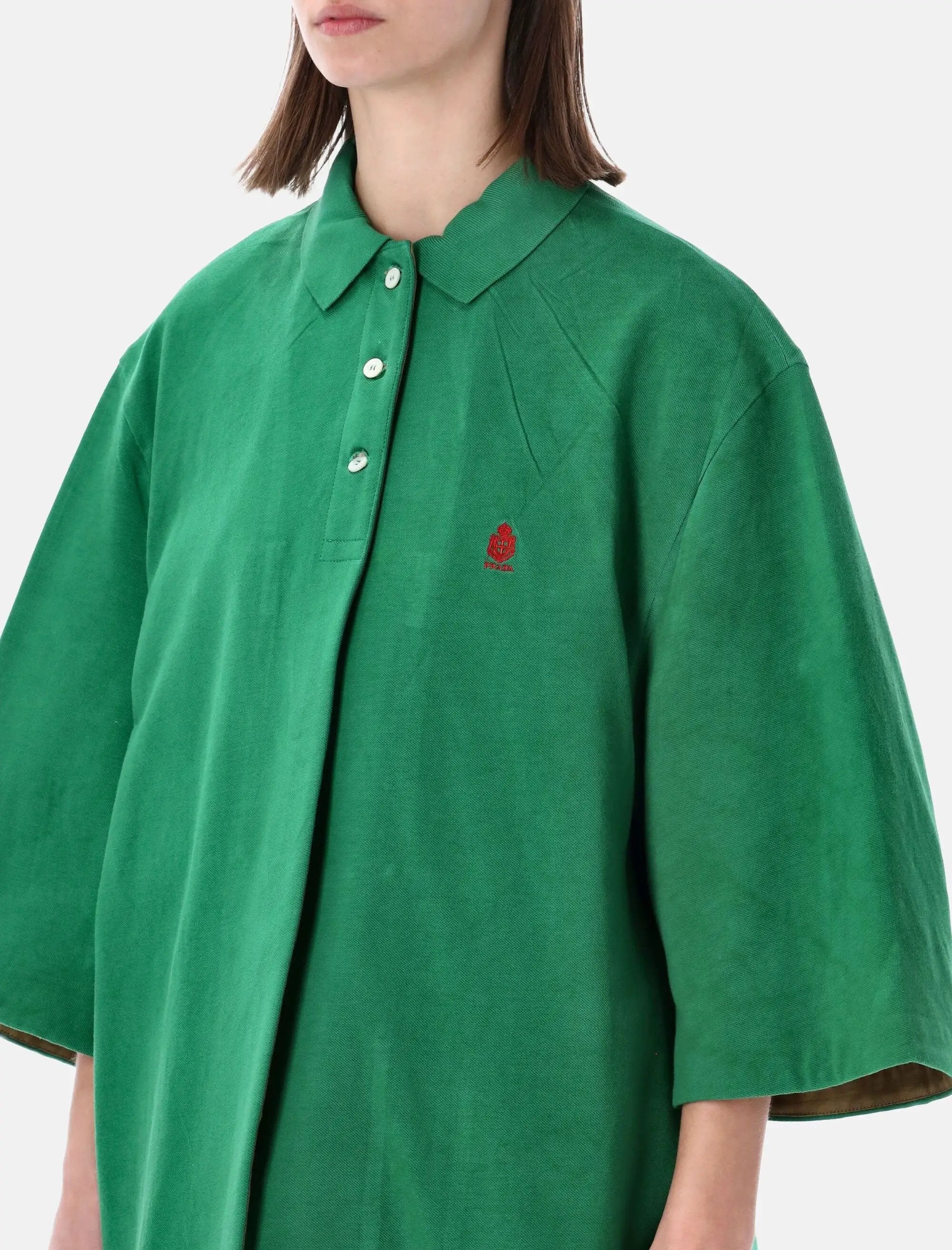 Оригінальна Old Piqué Hybrid Blouson Jacket Prada – детальний вид
