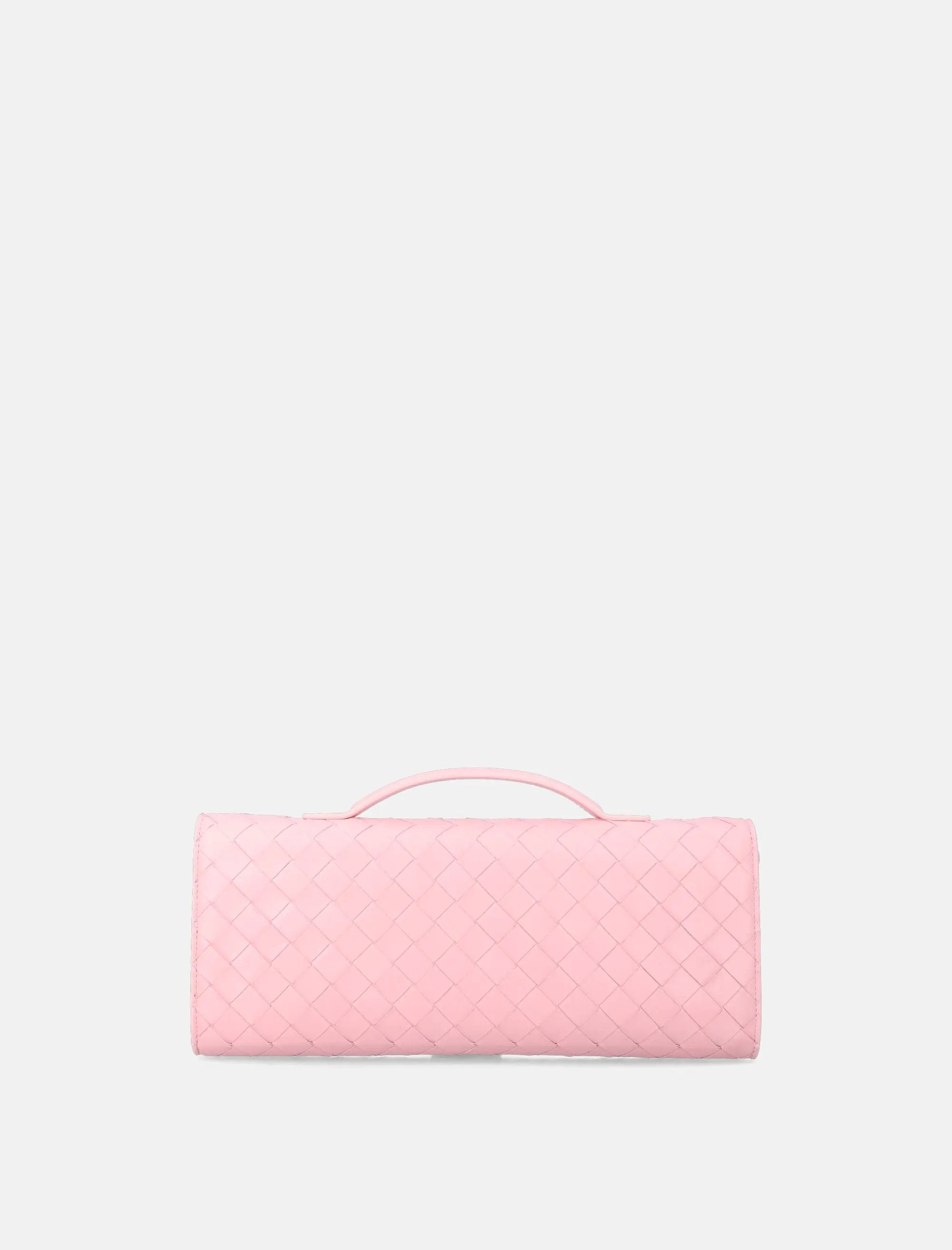 Andiamo Intrecciato Leather Clutch Bottega veneta – Гарантія оригінальності – збільшений вид