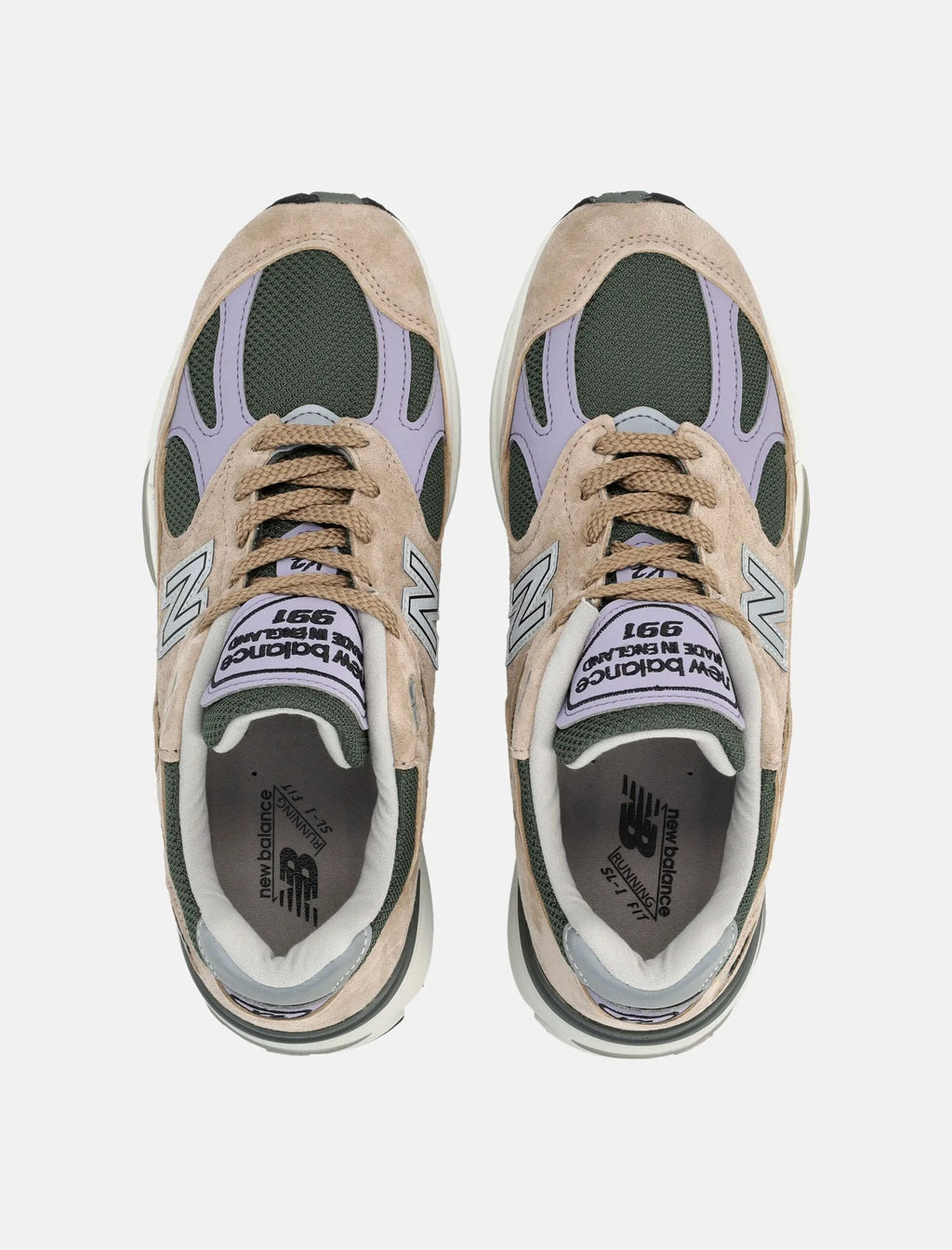Оригінальна 991v2 Uk Sneakers New balance – вид ззаду