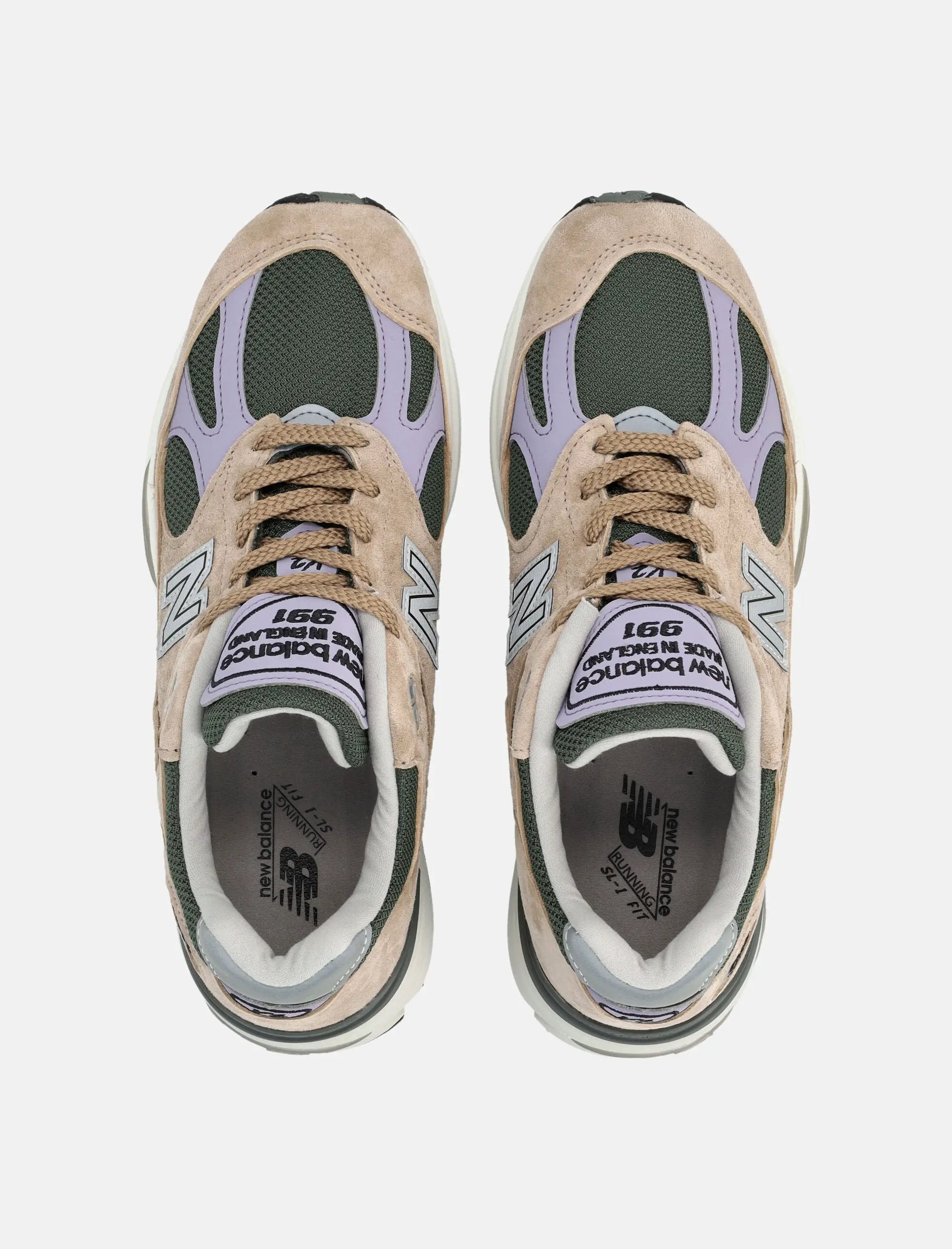 Оригінальна 991v2 Uk Sneakers New balance – вид ззаду