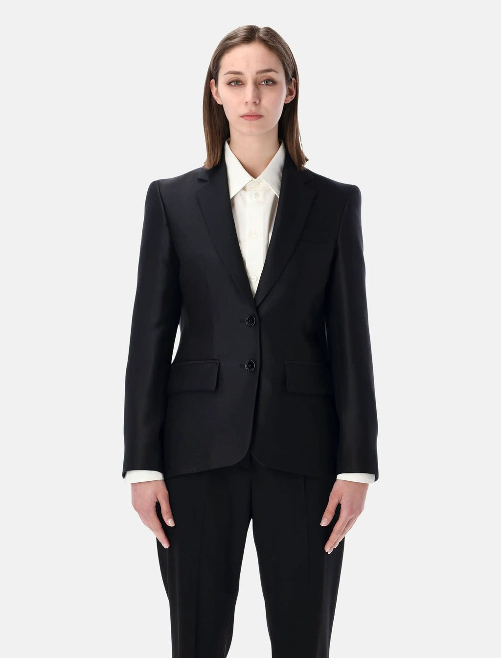 Black Cocoon Single Breasted Blazer Balenciaga – Гарантія оригінальності – боковий вид