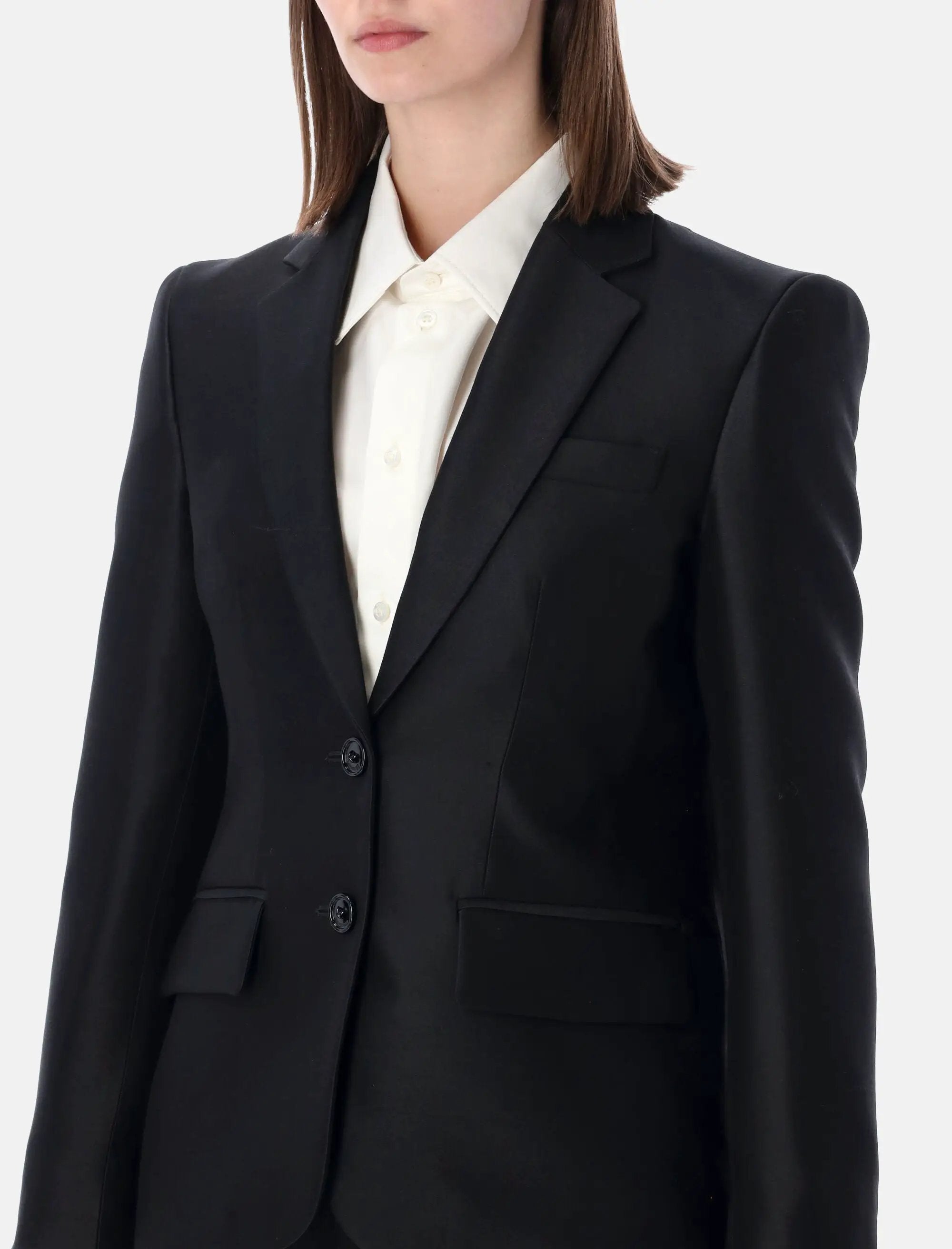 Black Cocoon Single Breasted Blazer Balenciaga – Гарантія оригінальності – детальний вид