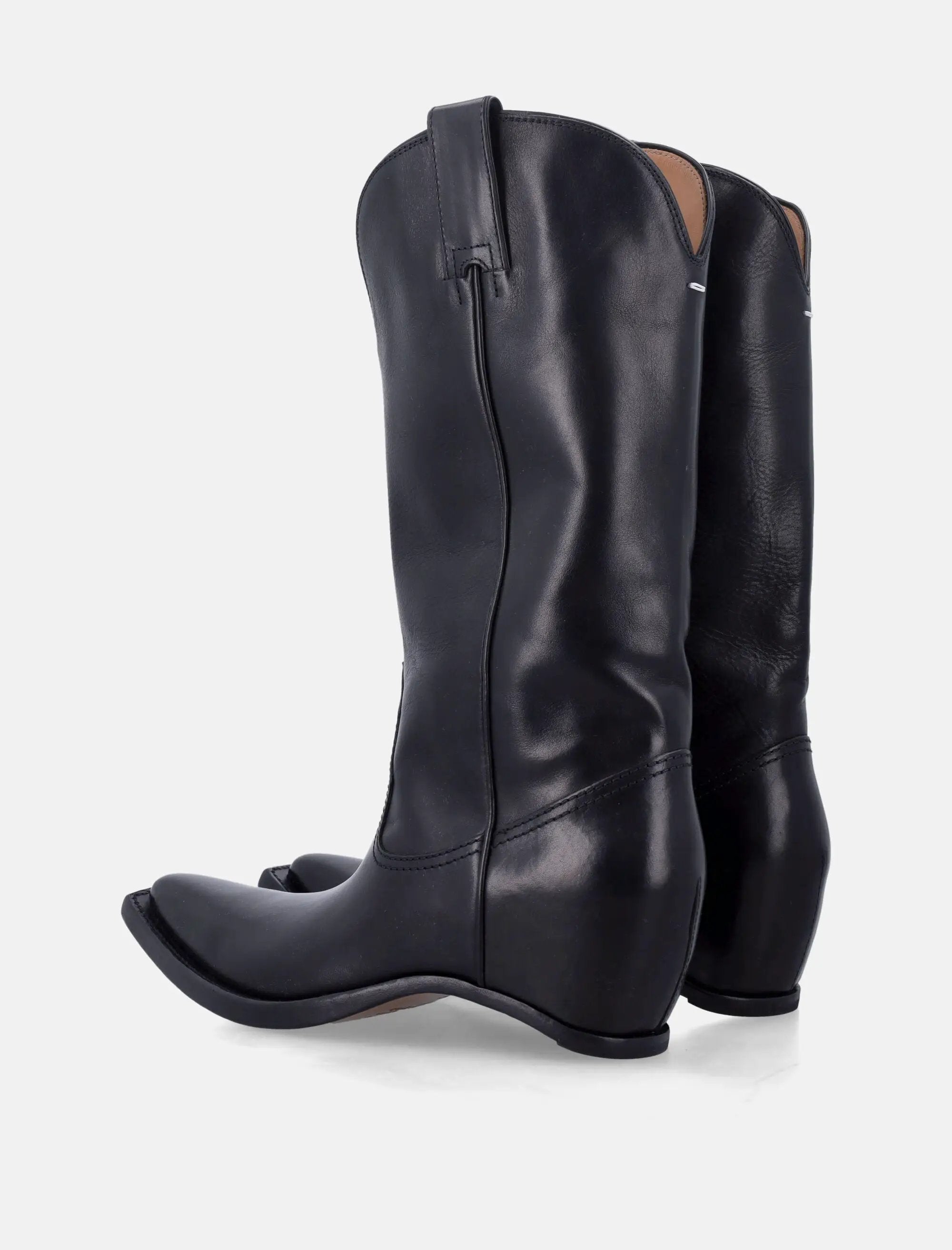 Heel Less Western Leather Boots Maison margiela оригінал – Купити в Україні – збільшений вид