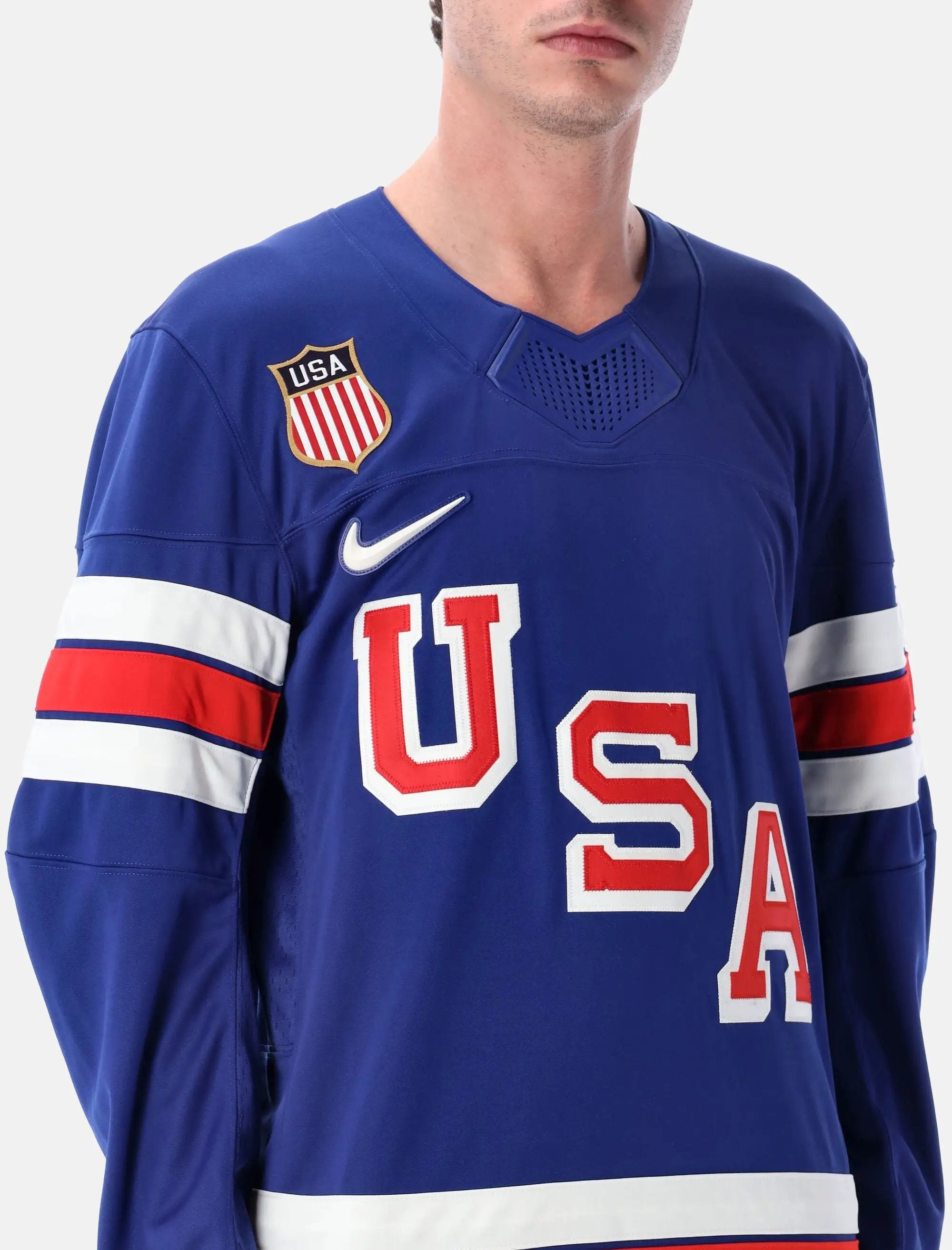 Usa Replica Hockey Jersey Tee Nike – Гарантія оригінальності – детальний вид