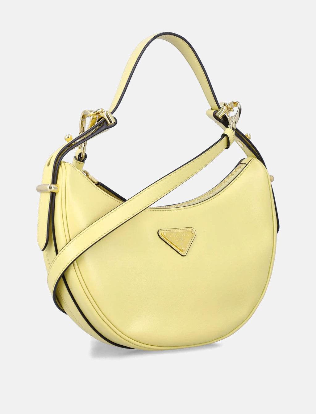 Оригінальна Arqué Small Shoulder Bag Triangle Logo Icon Detail Edition Prada – детальний вид