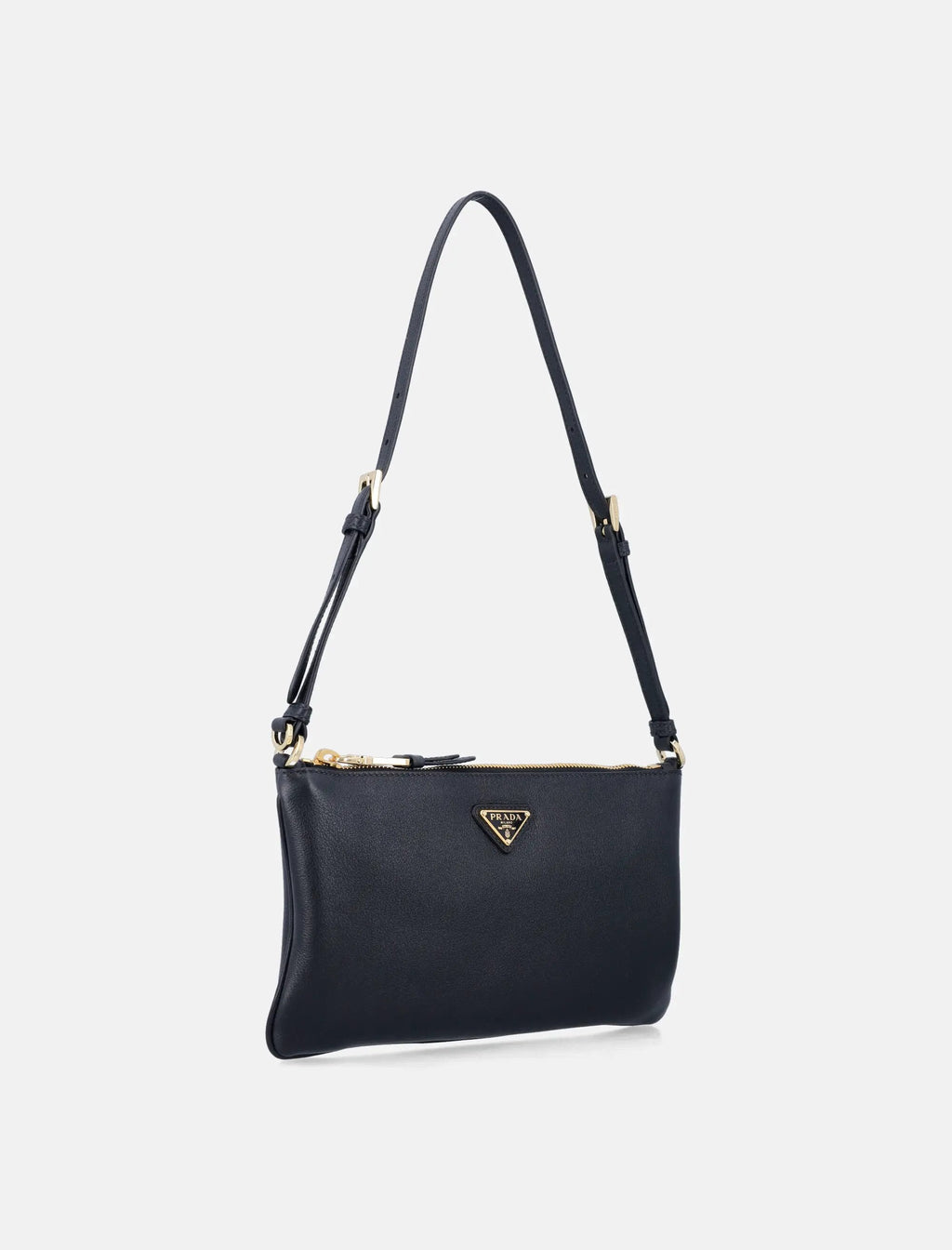 Leather Pouch With Logo Prada – Гарантія оригінальності – детальний вид